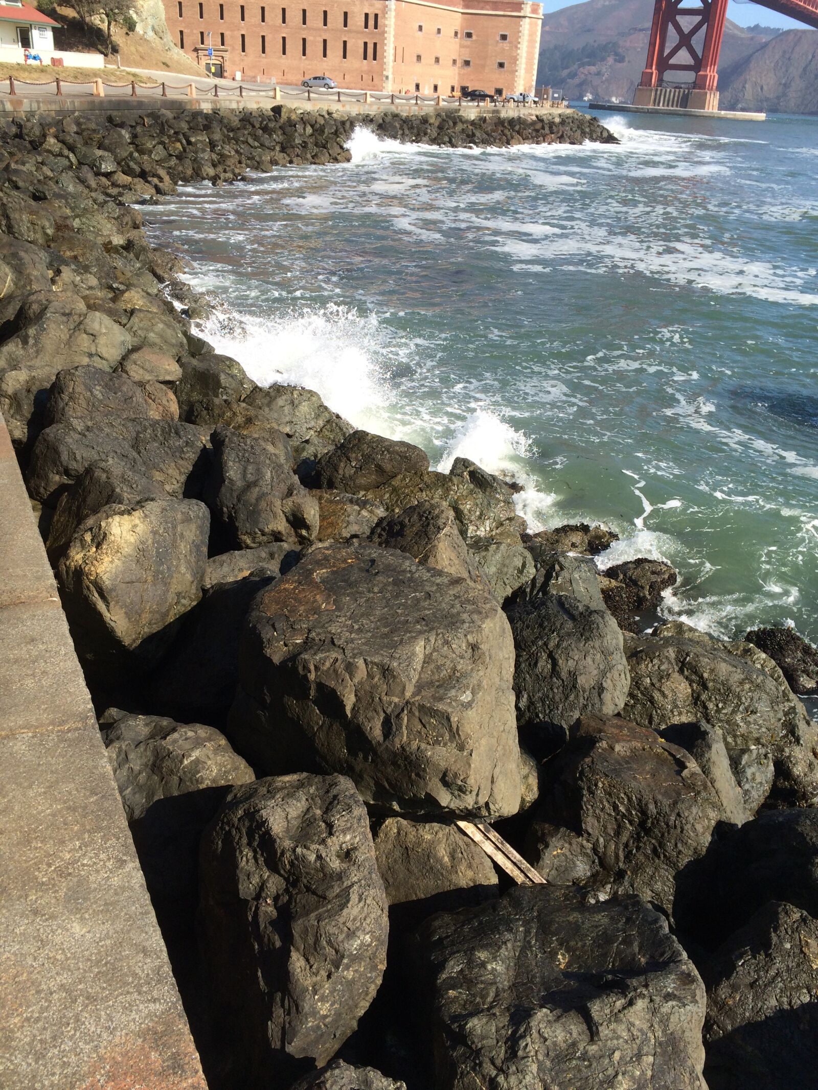 iPhone 5s back camera 4.15mm f/2.2 sample photo. Golden gate bridge, san photography