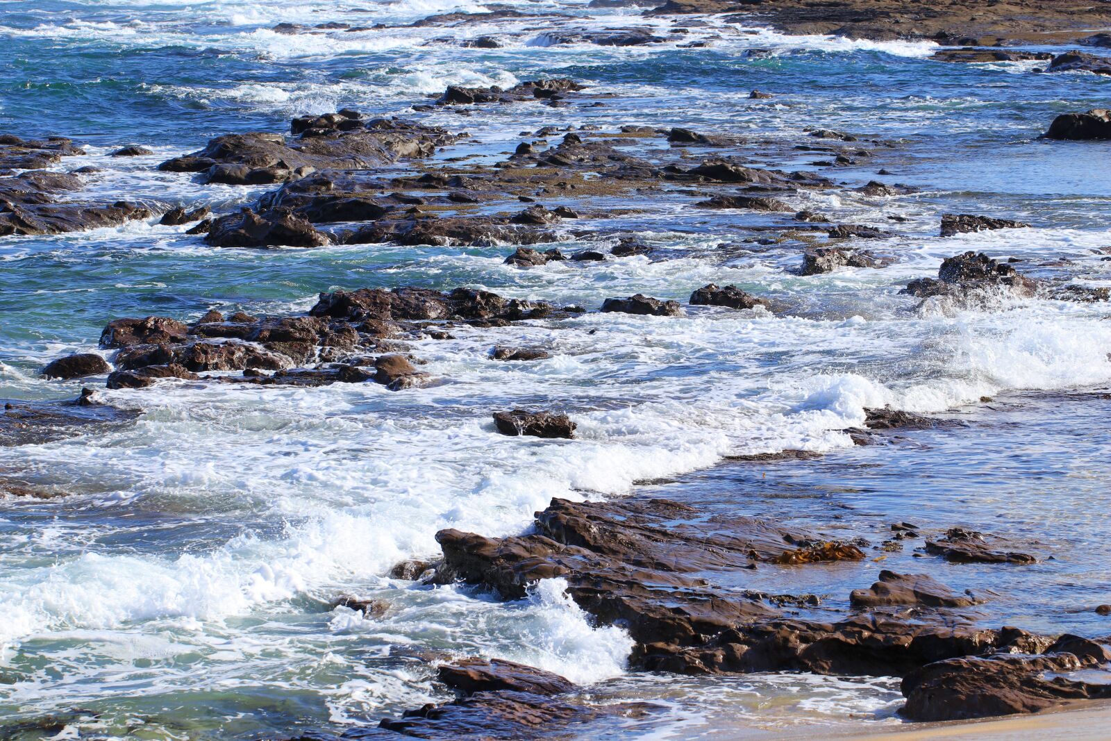Canon EF 100mm F2.8L Macro IS USM sample photo. Australia, ocean, rocks photography
