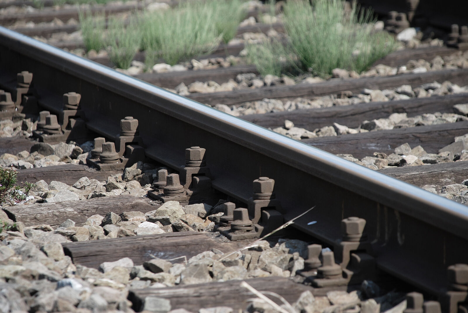 Nikon D40X sample photo. Railroad, tracks photography