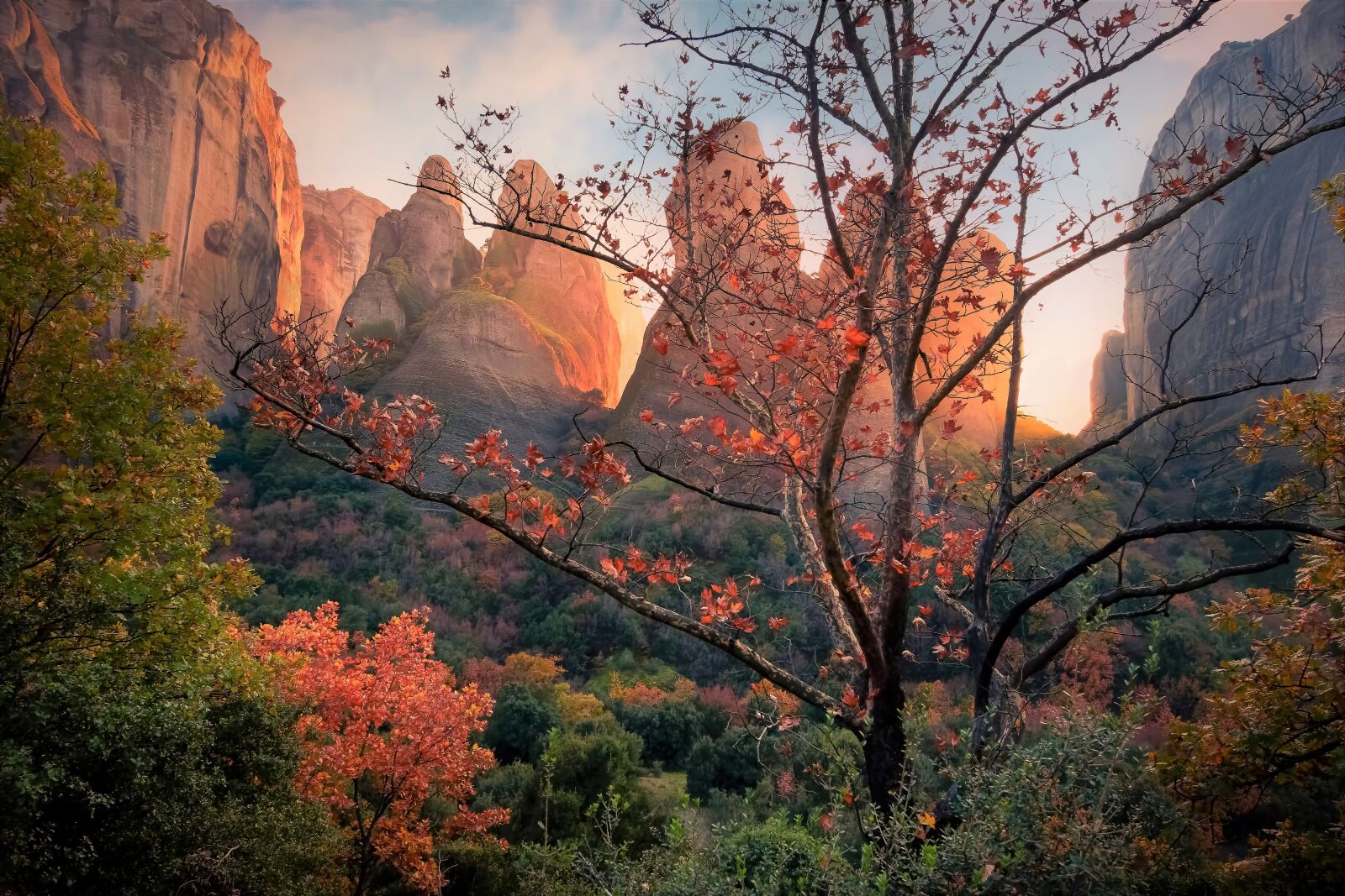 Nikon D5300 sample photo. Meteora, greece, autumn photography