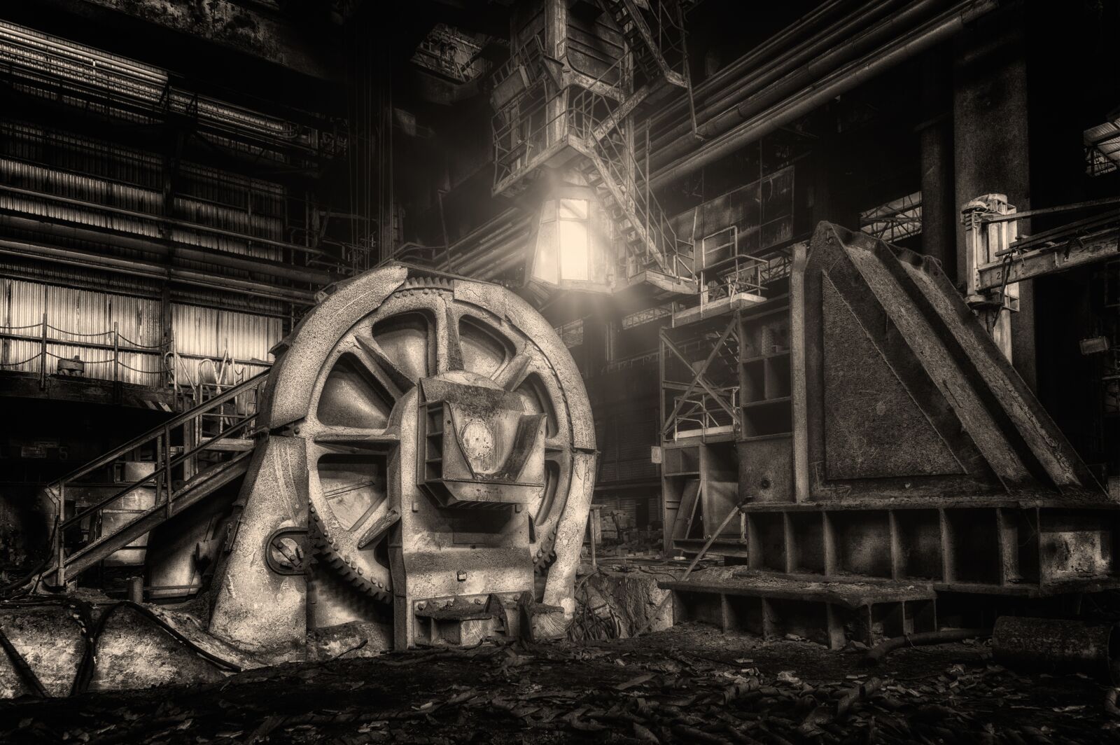 Nikon Z6 sample photo. Steel mill, factory, production photography