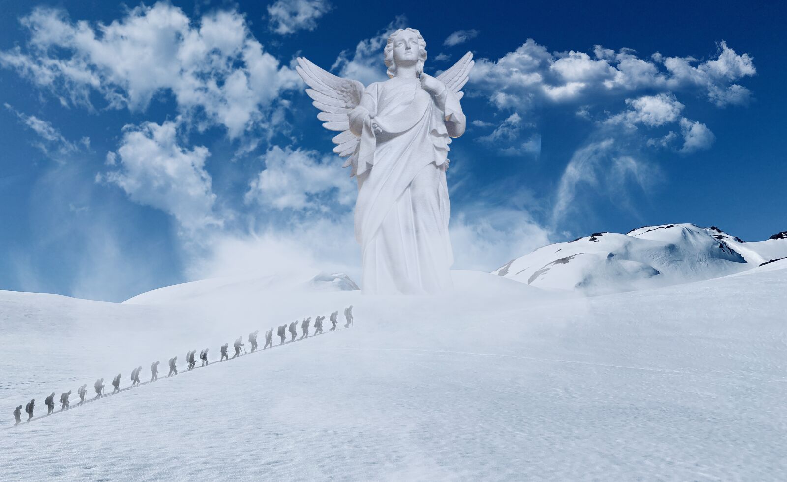 Apple iPhone 11 sample photo. Mountain, snow, hiking photography
