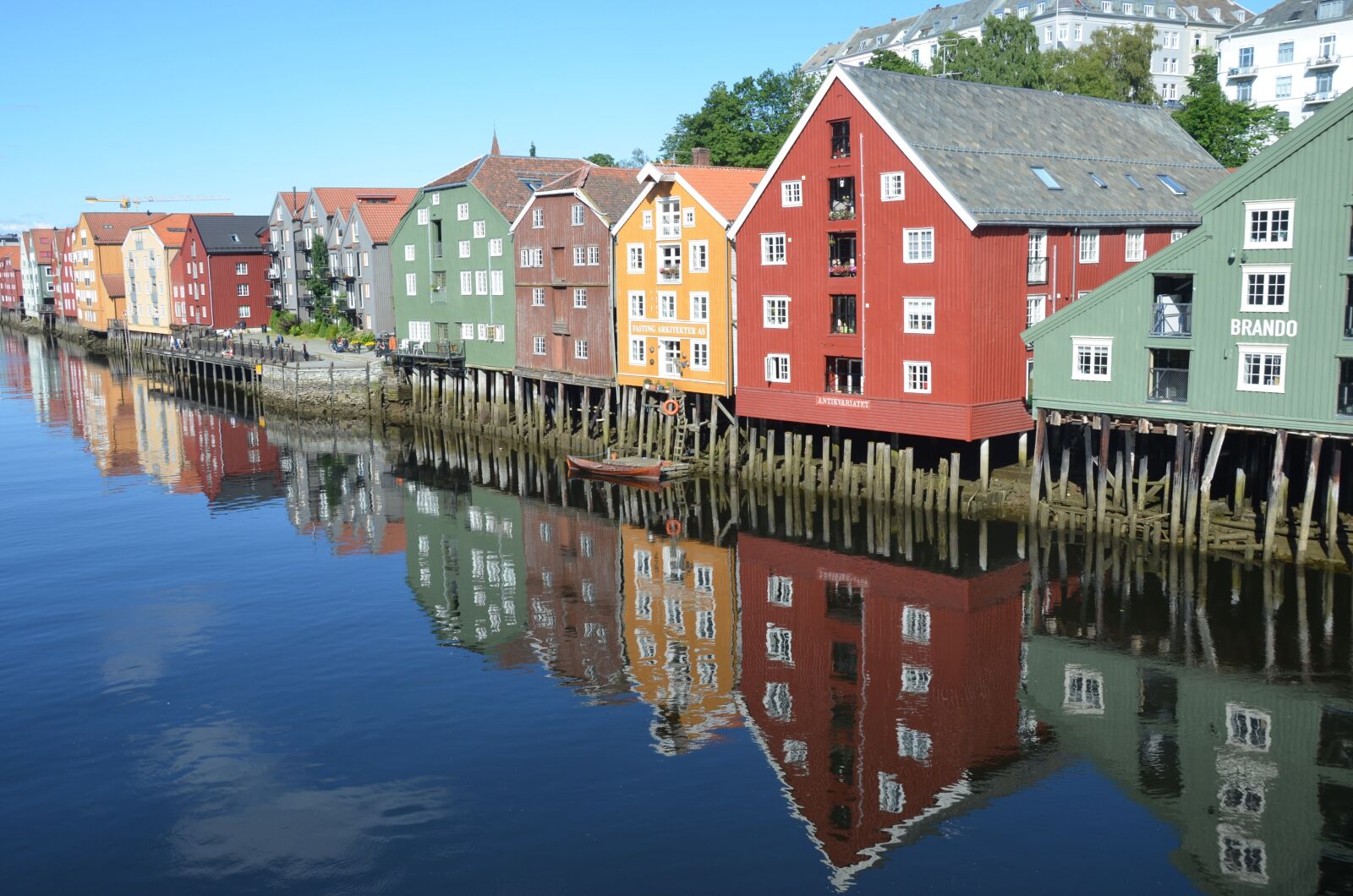 Nikon D7000 sample photo. Trondheim, norway, house photography