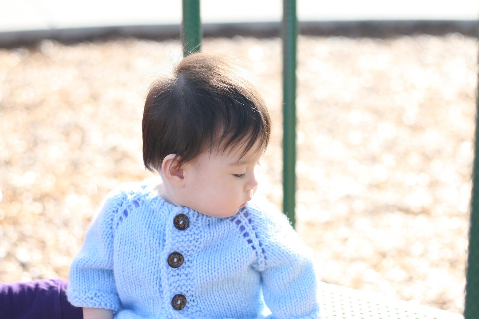 Canon EOS 30D sample photo. Baby, cute, winter photography