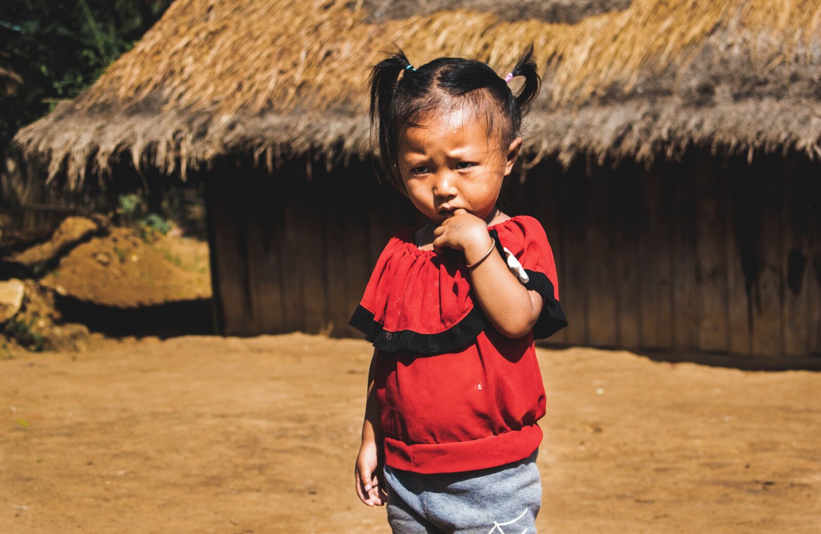 Nikon D5600 sample photo. Child, luang prabang, laos photography