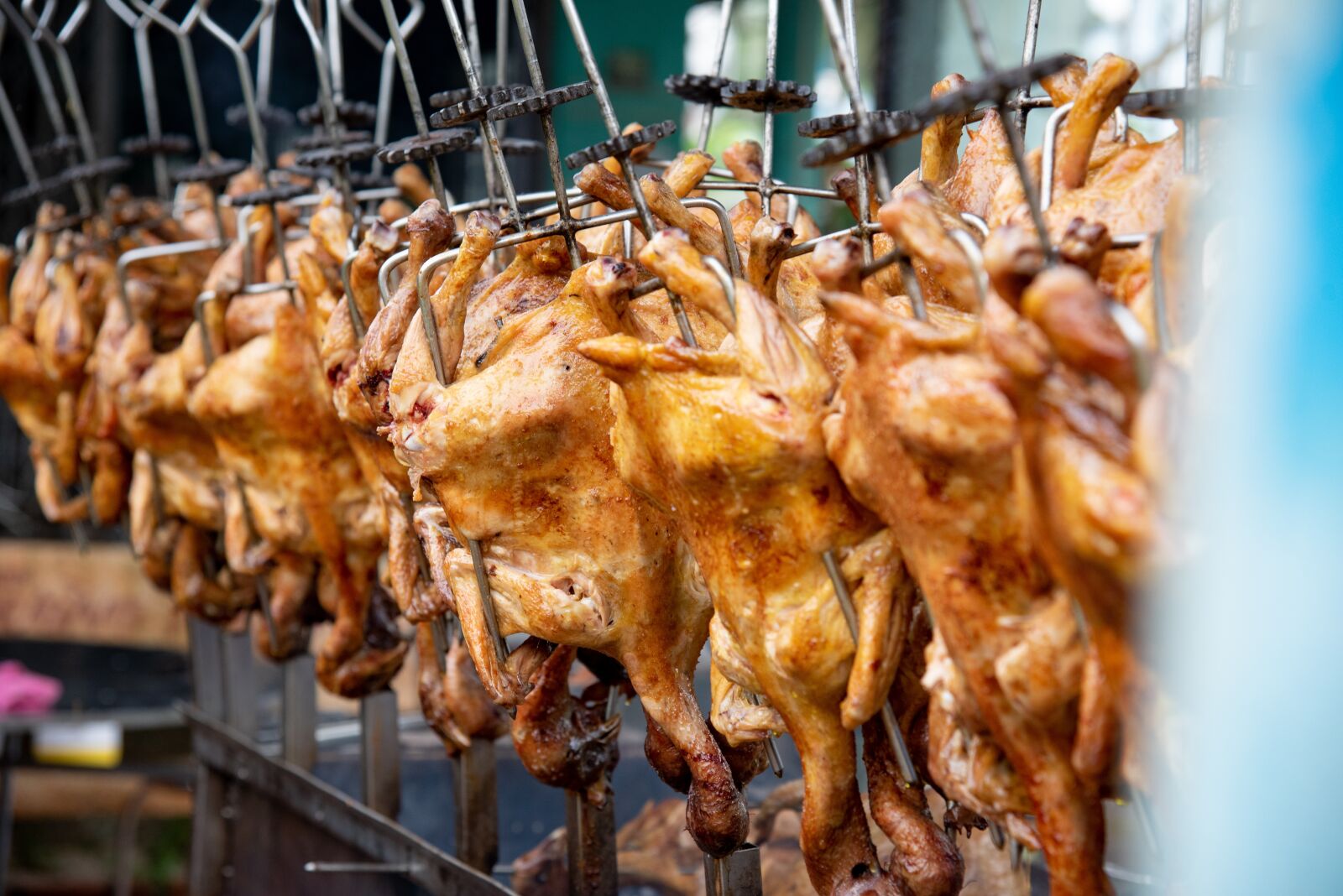Nikon D750 sample photo. Grilled chicken in vietnam photography