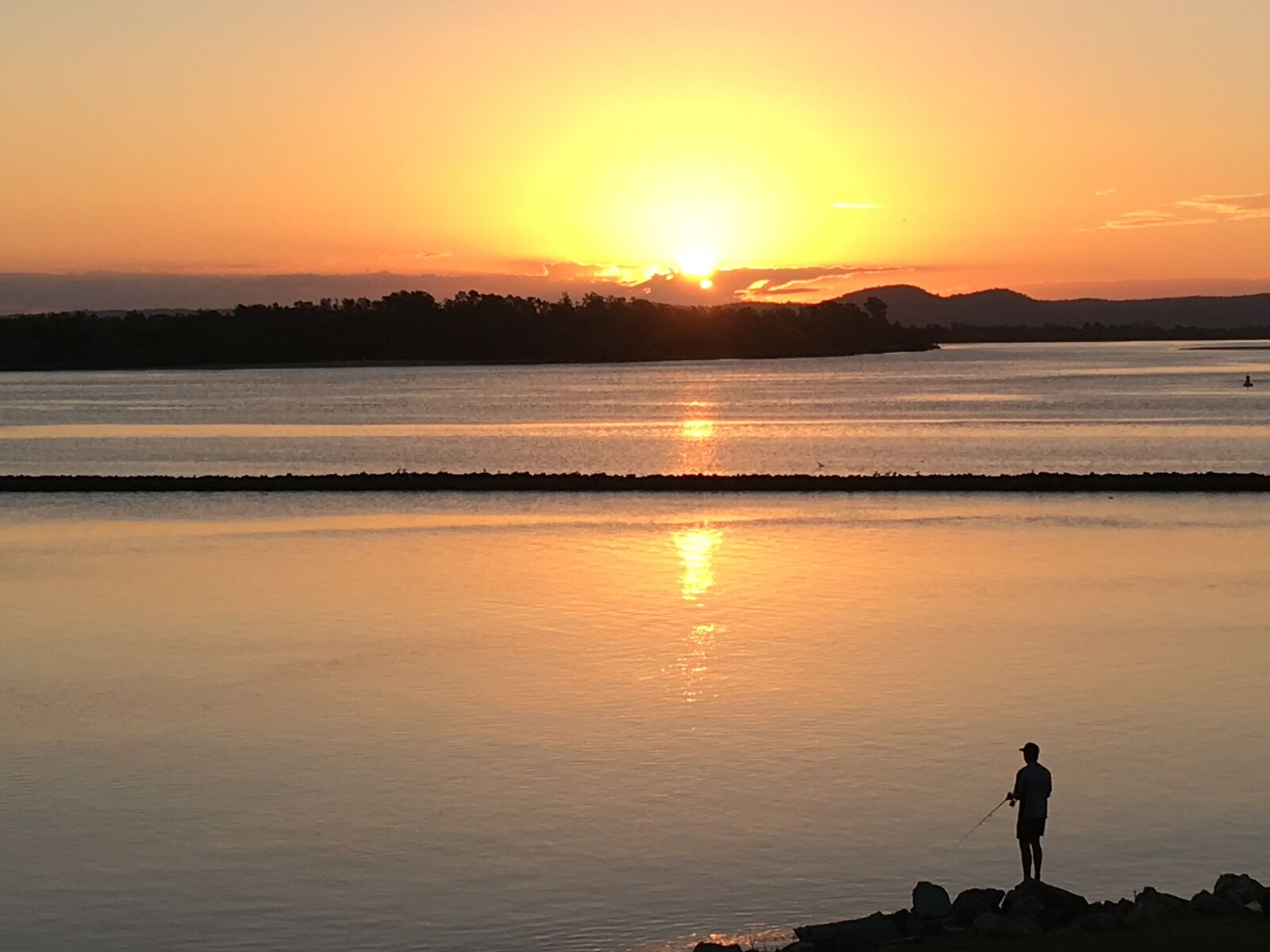 Apple iPhone 6s Plus sample photo. Sunset, river, afternoon photography