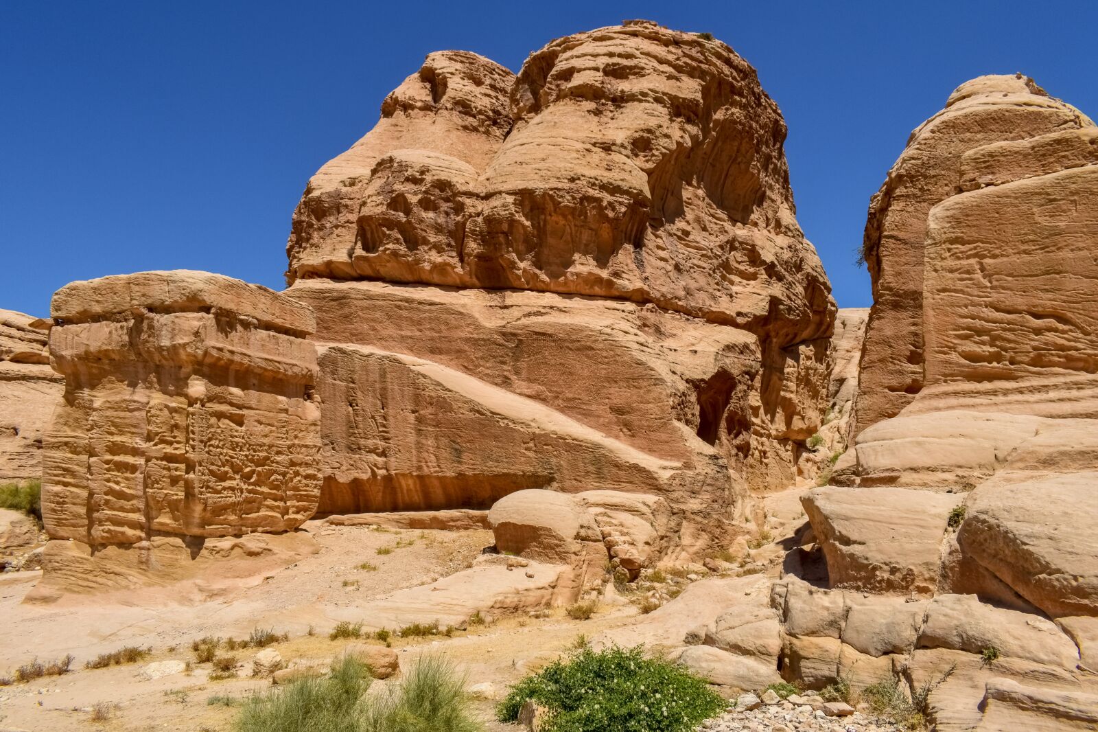 Nikon D3300 sample photo. Al siq canyon, canyon photography
