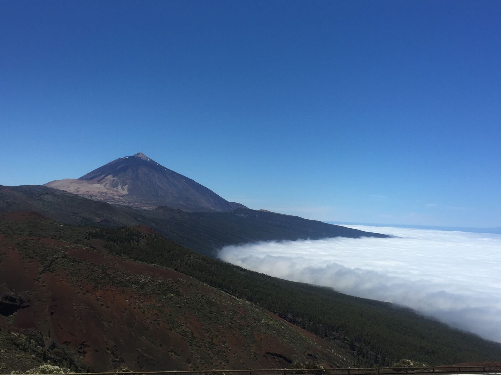 Apple iPhone 6 sample photo. Cloud, mountain, volcano photography