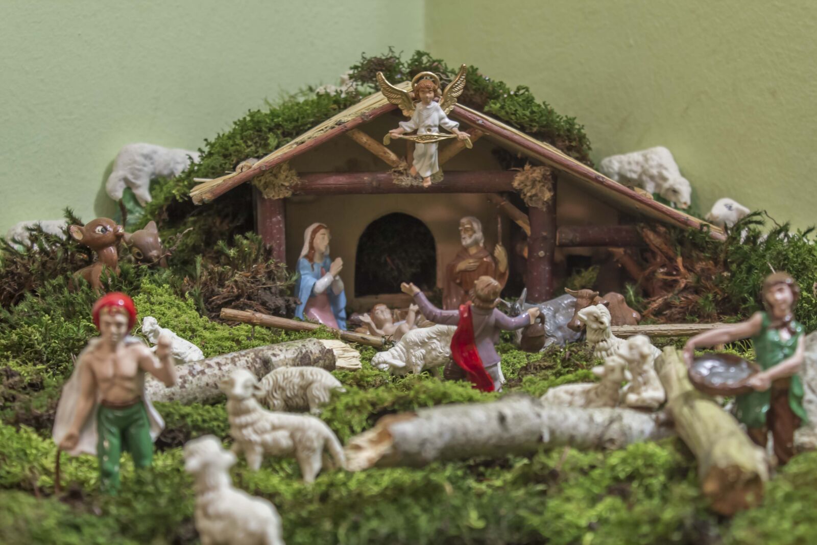 Canon EOS 600D (Rebel EOS T3i / EOS Kiss X5) sample photo. Manger, christmas, nativity photography