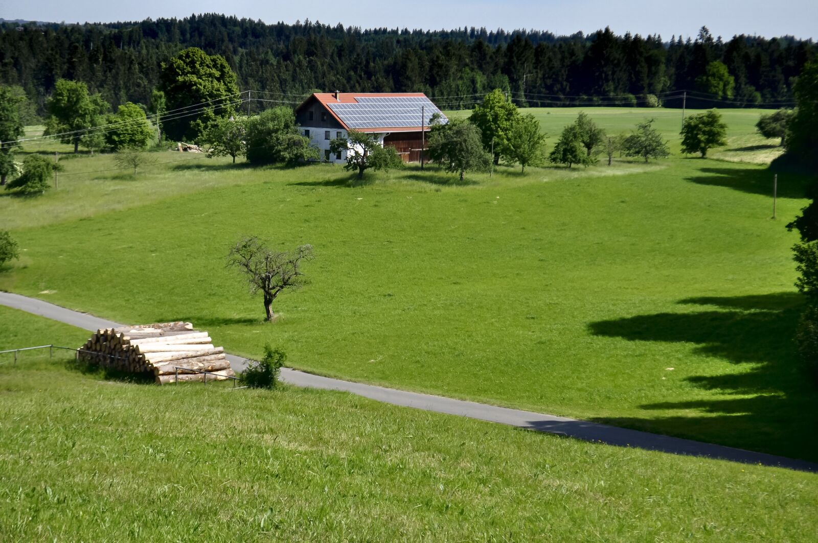 Nikon D90 sample photo. Farmhouse, farmer, landscape photography