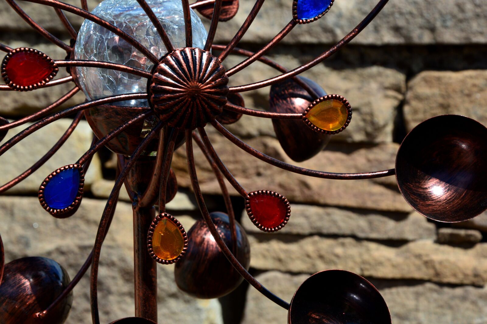 Nikon D3200 sample photo. Decoration, pinwheel, windspiel photography
