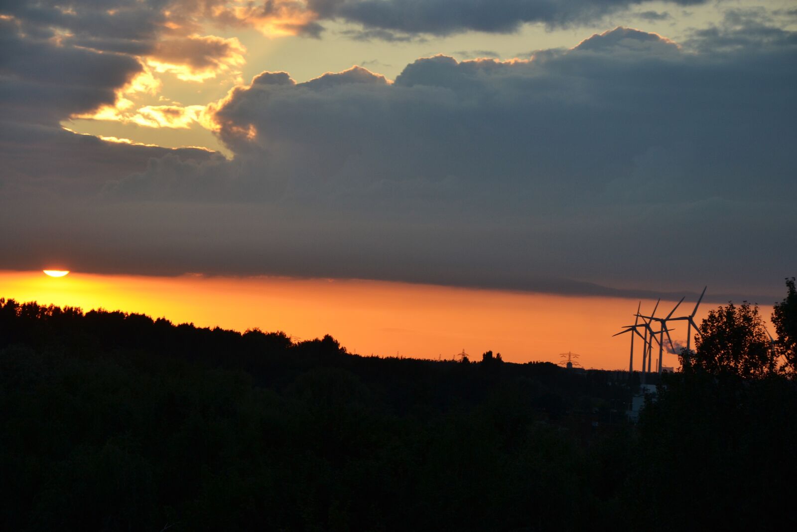 Nikon D3100 sample photo. Setting, sun, spijkenisse photography