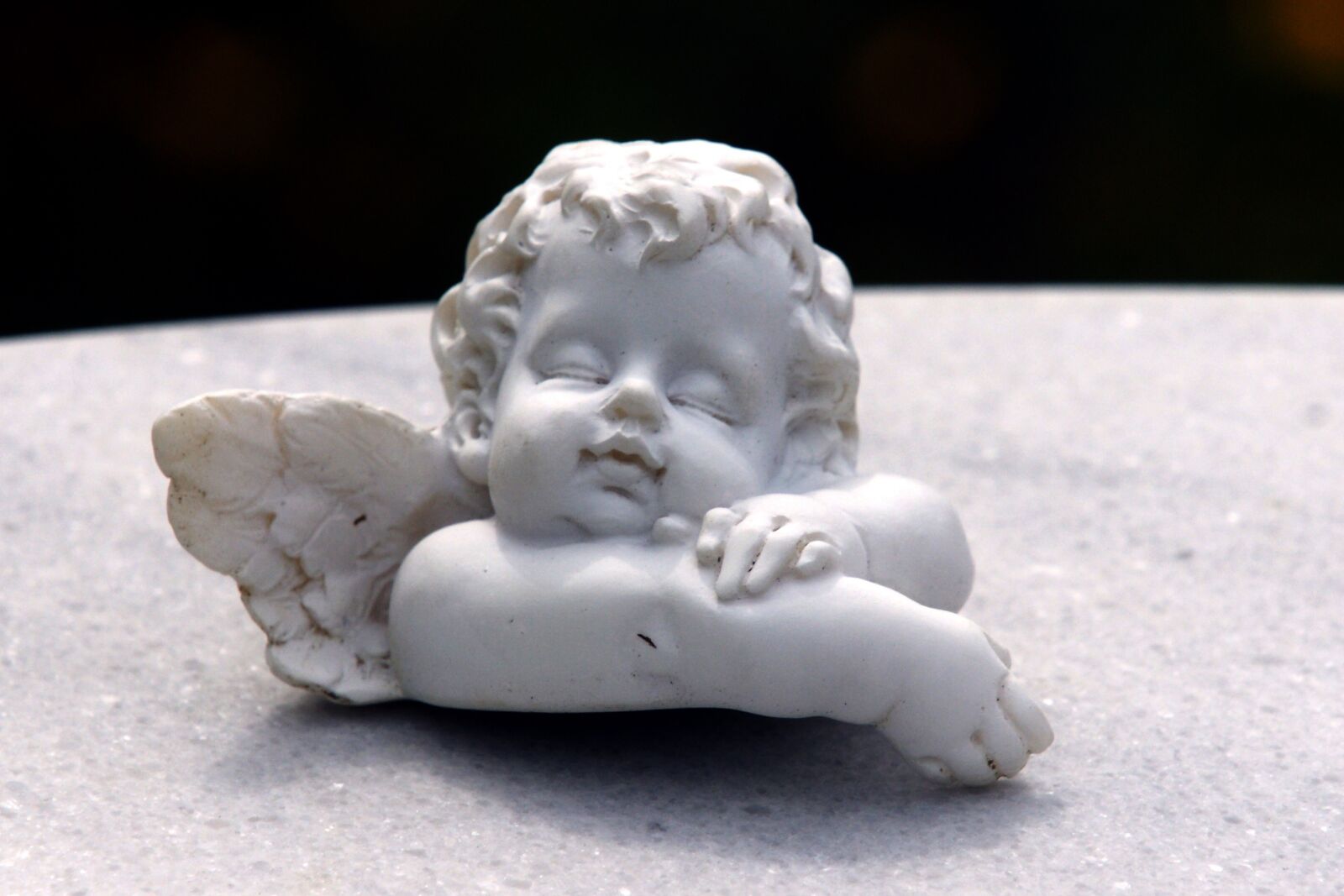 Sony Alpha DSLR-A700 sample photo. Angel, angel figure, contemplative photography