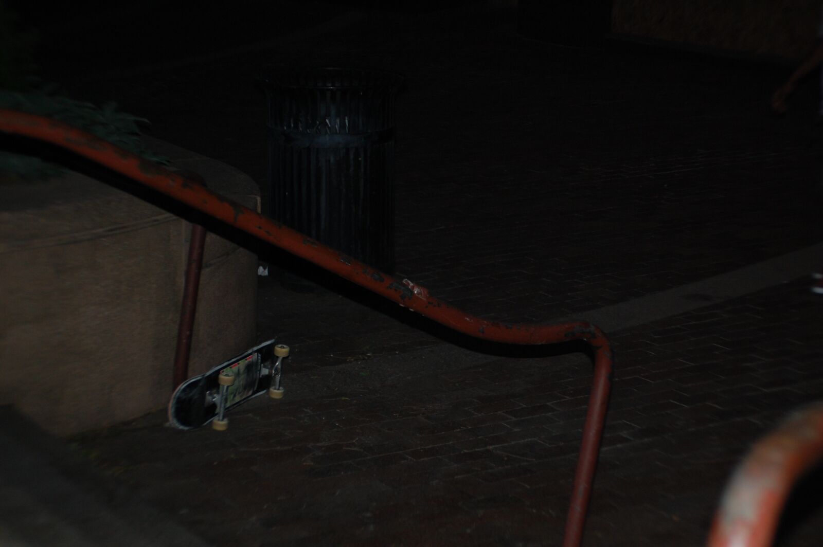 Nikon D40 sample photo. Skateboard, night, skateboarding photography