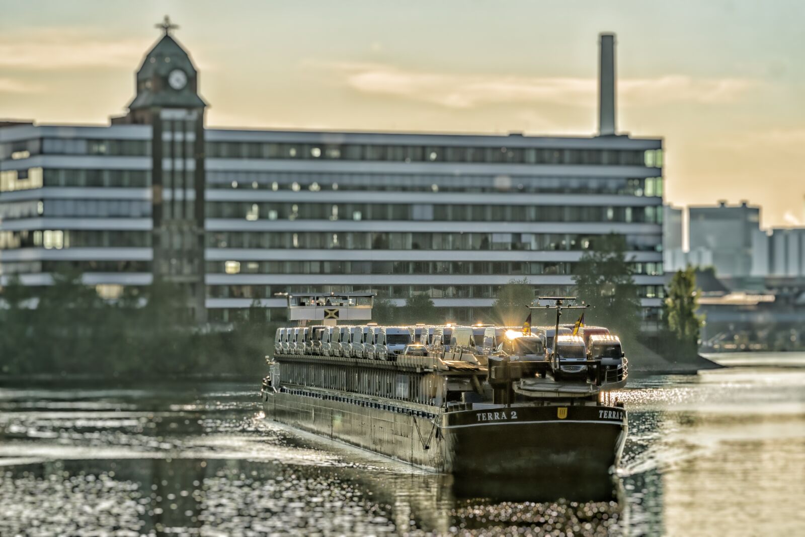Nikon D3300 sample photo. Port, ship, düsseldorf photography