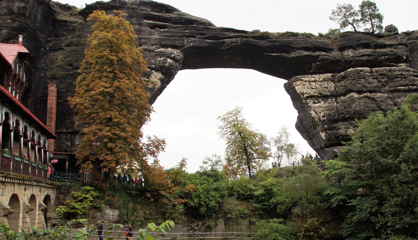 Sony SLT-A58 sample photo. Pravcice gate, czech switzerland photography