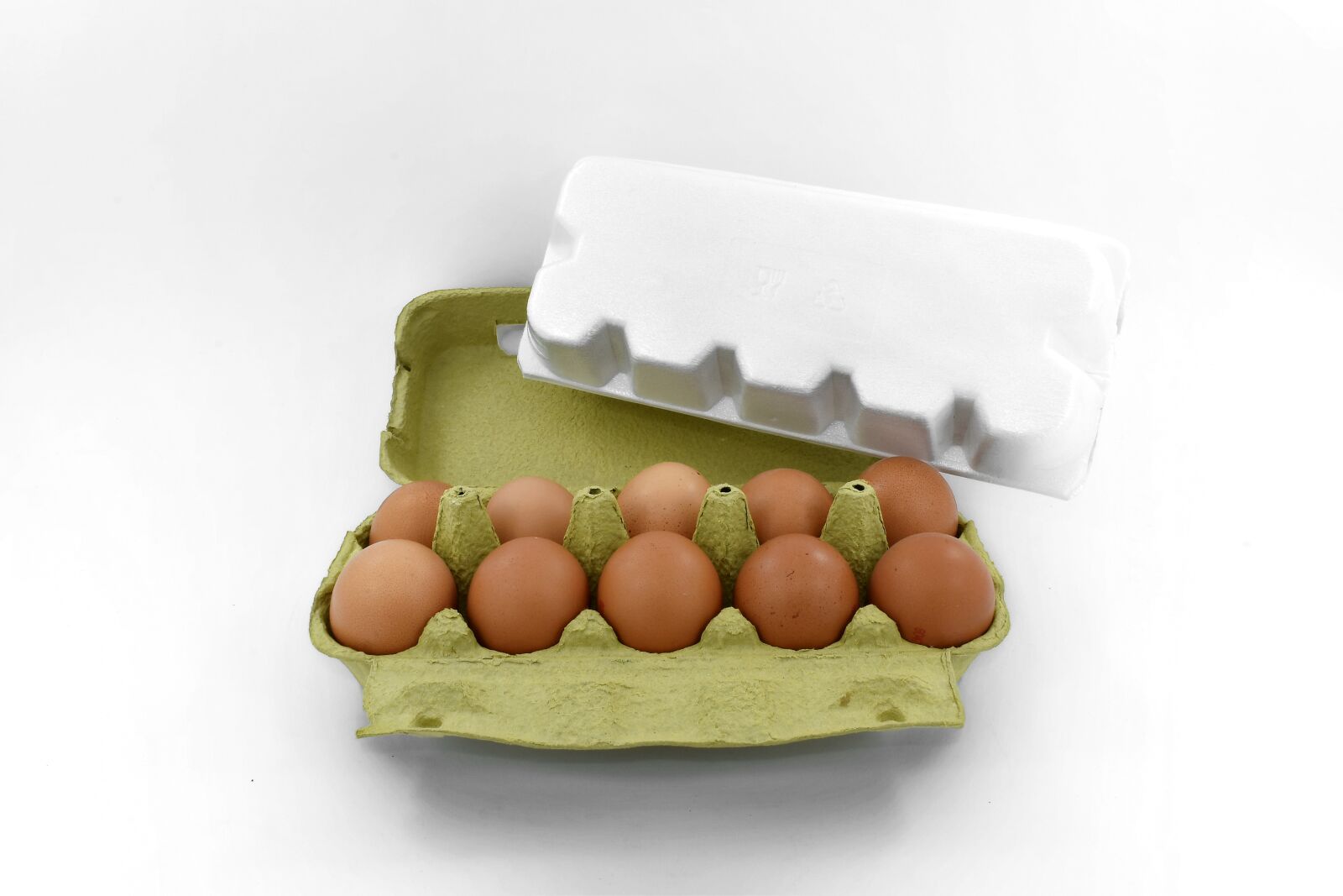 Nikon D5500 sample photo. Carton, cholesterol, egg box photography