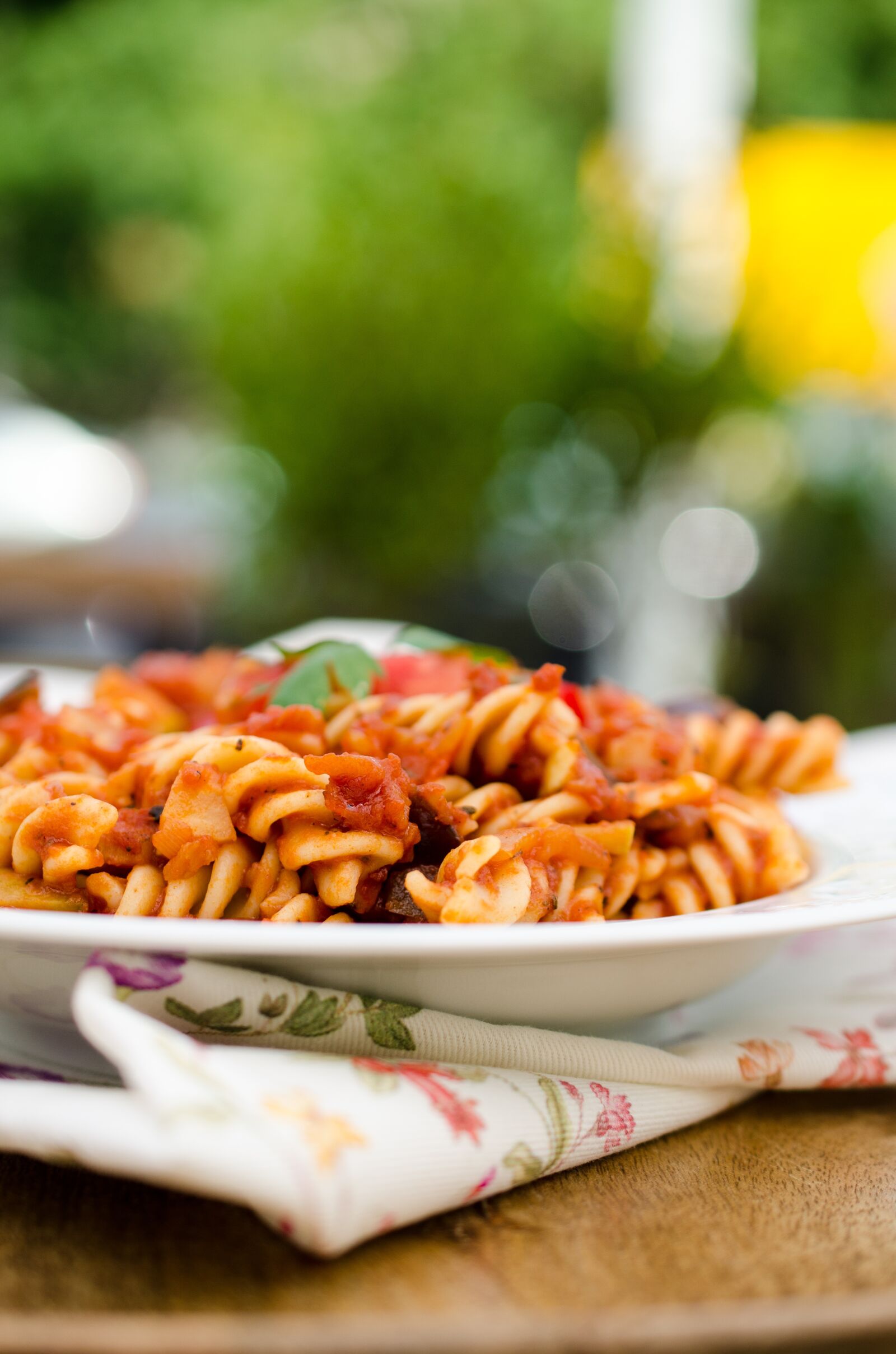 Nikon D7000 sample photo. Pasta, tomato sauce, italian photography