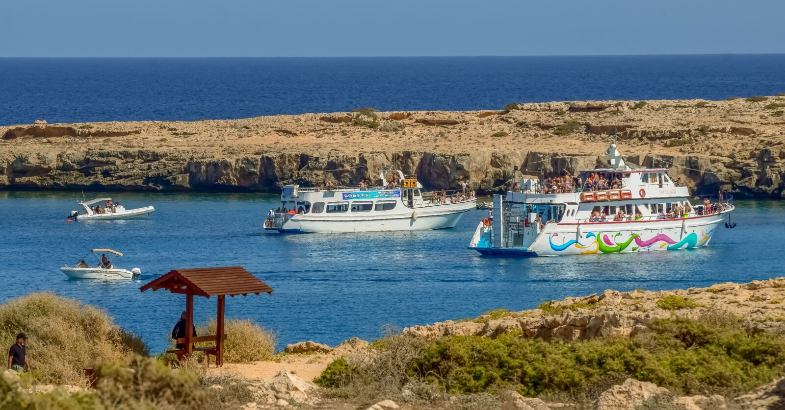 Nikon D3300 sample photo. Cyprus, cavo greko, blue photography