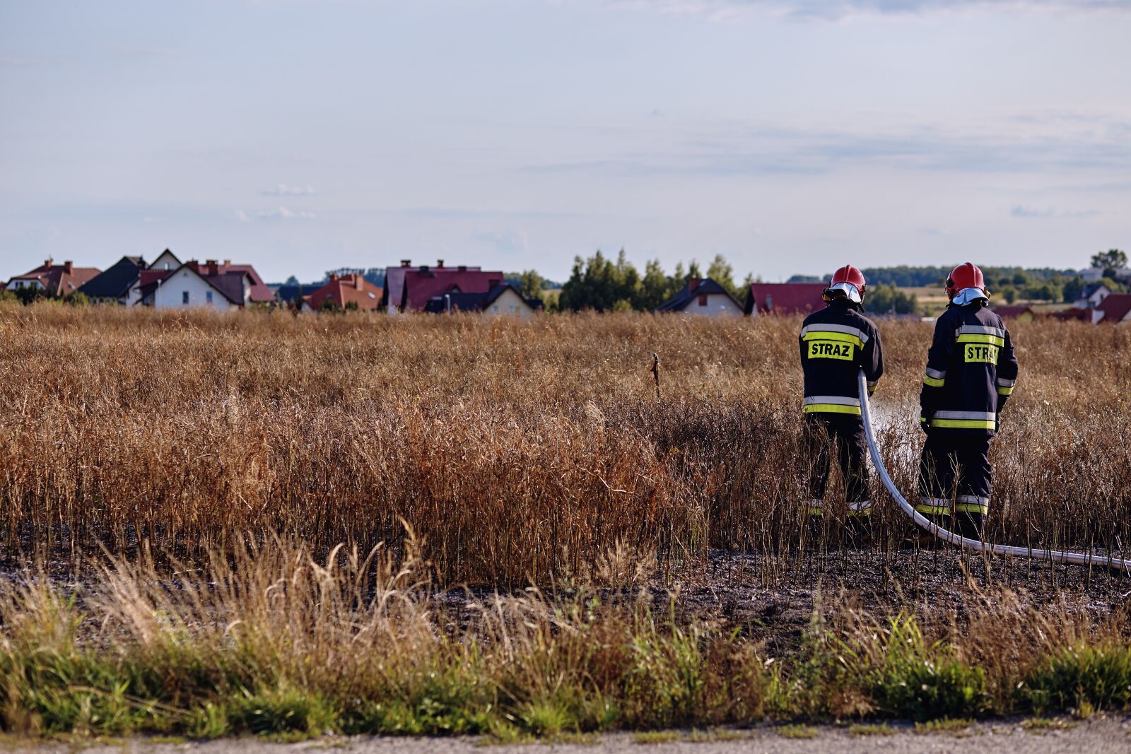 Canon EF 85mm F1.8 USM sample photo. Fire, field, anxiety photography