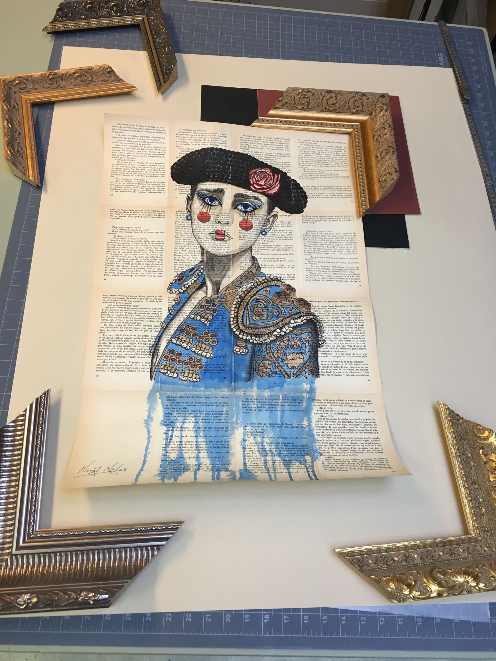 Apple iPhone 6s sample photo. Art, frame, painting photography
