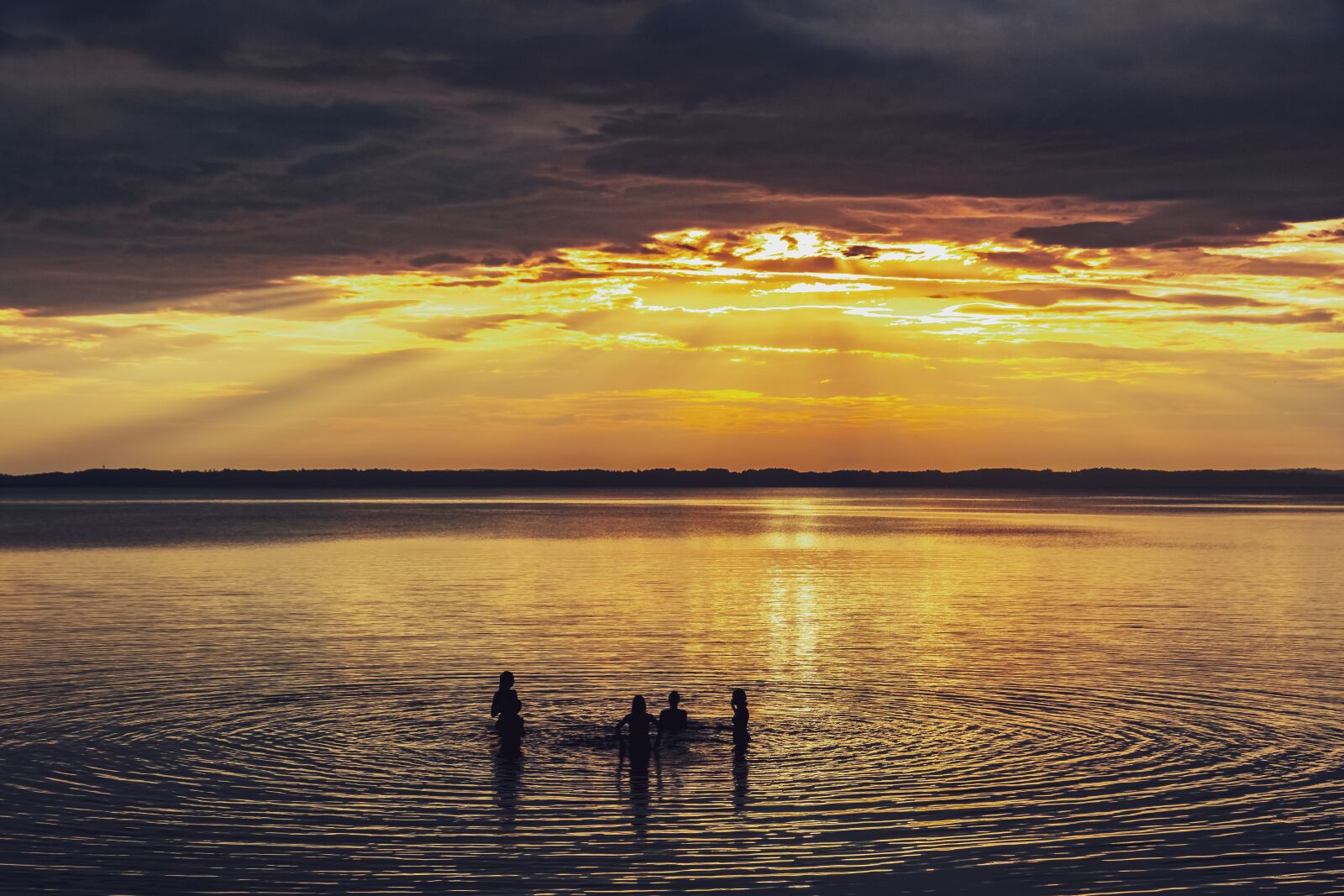Nikon D500 sample photo. Lake, sunset, fun photography
