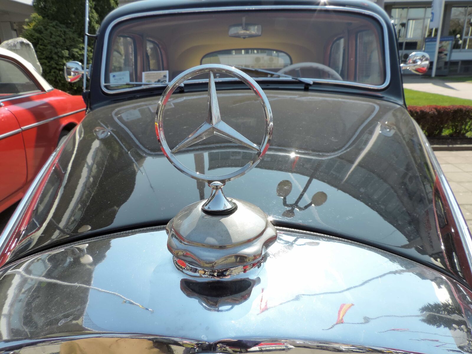 Nikon Coolpix P520 sample photo. Germany, nostalgia, parking lot photography
