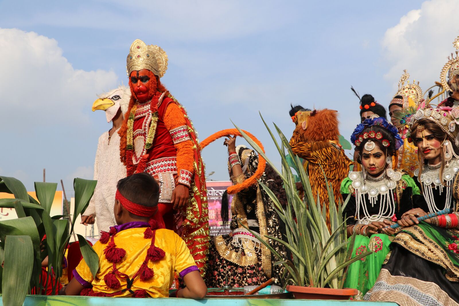 Canon EF-S 18-135mm F3.5-5.6 IS USM sample photo. Hindu, india, ayodhya photography