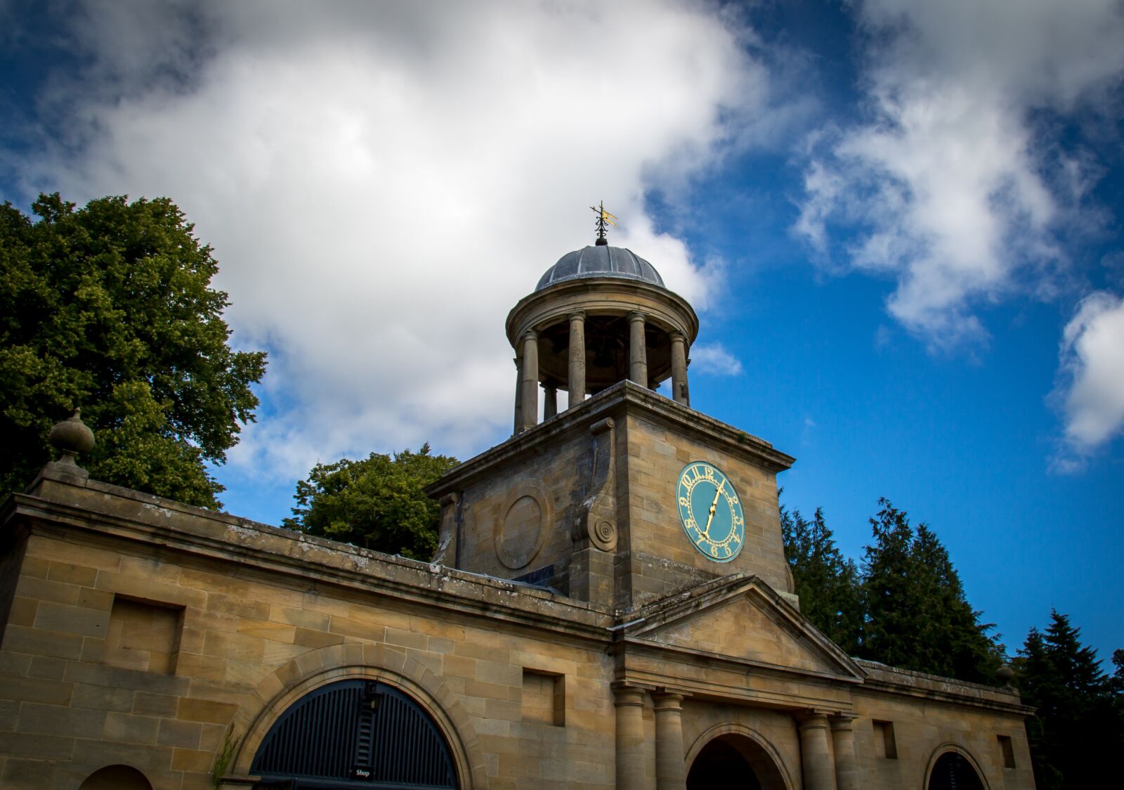Canon EF 24-105mm F4L IS USM sample photo. Wallington, clock, clock tower photography
