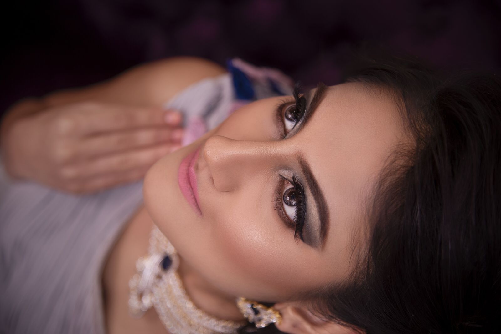 Nikon D750 sample photo. Model, makeup, fashion photography