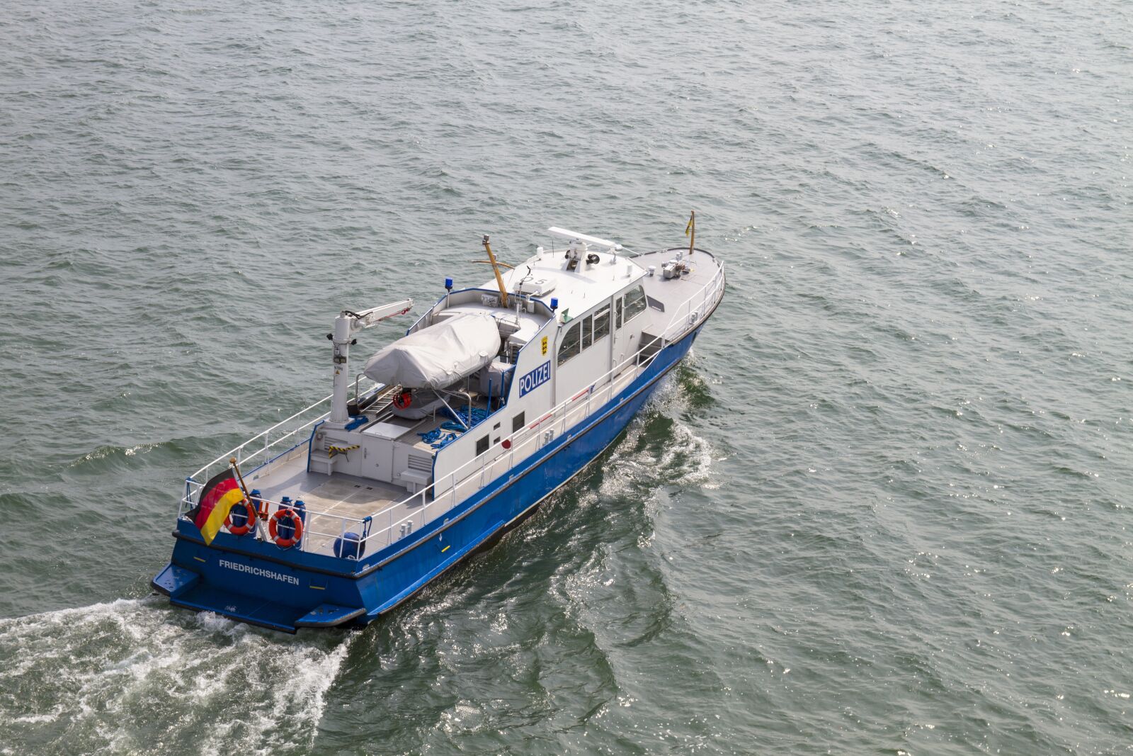 Canon EOS 7D sample photo. Seepolizei, friedrichshafen, boat photography