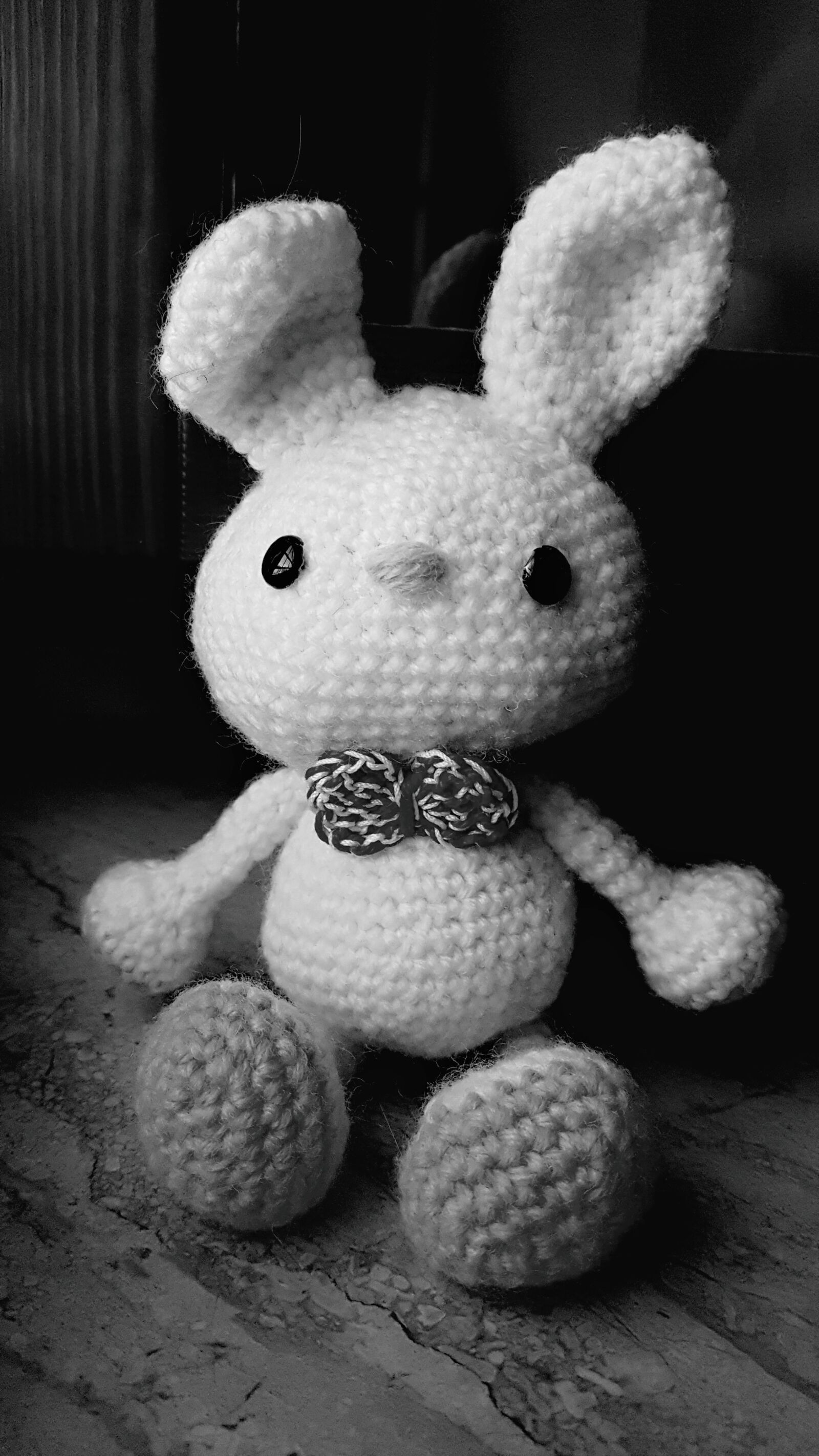 Samsung Galaxy S7 sample photo. Rabbit, amigurumi, snowman photography