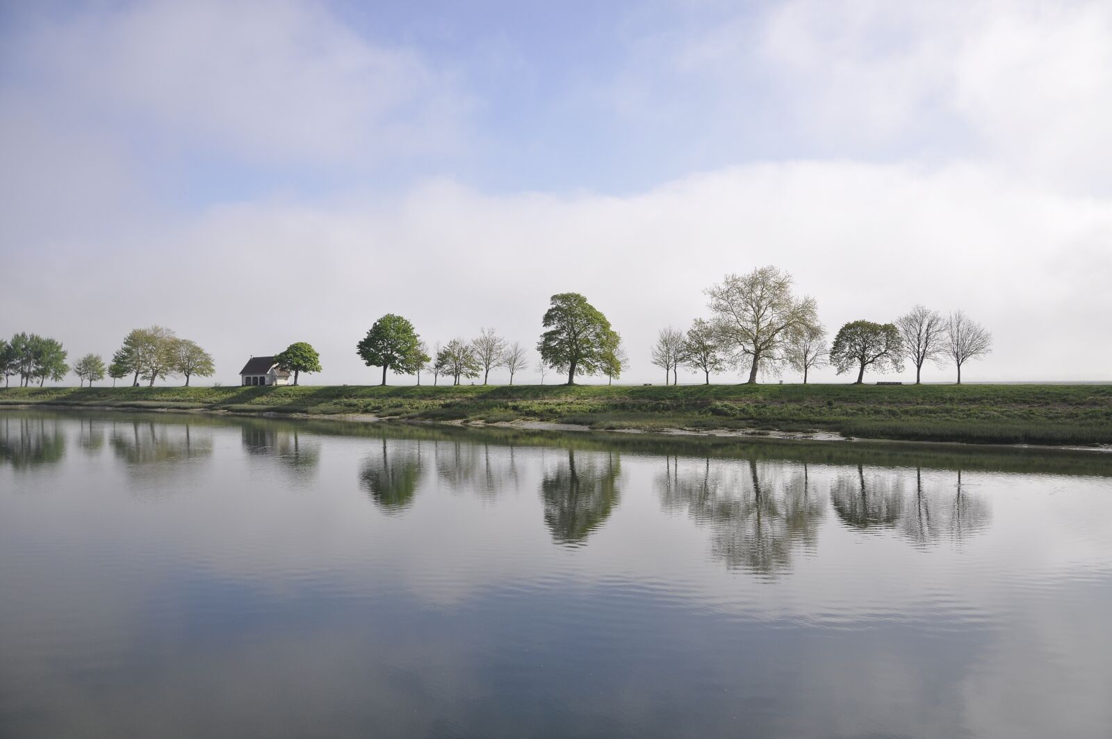Nikon D90 sample photo. Arbres, ciel, eau photography