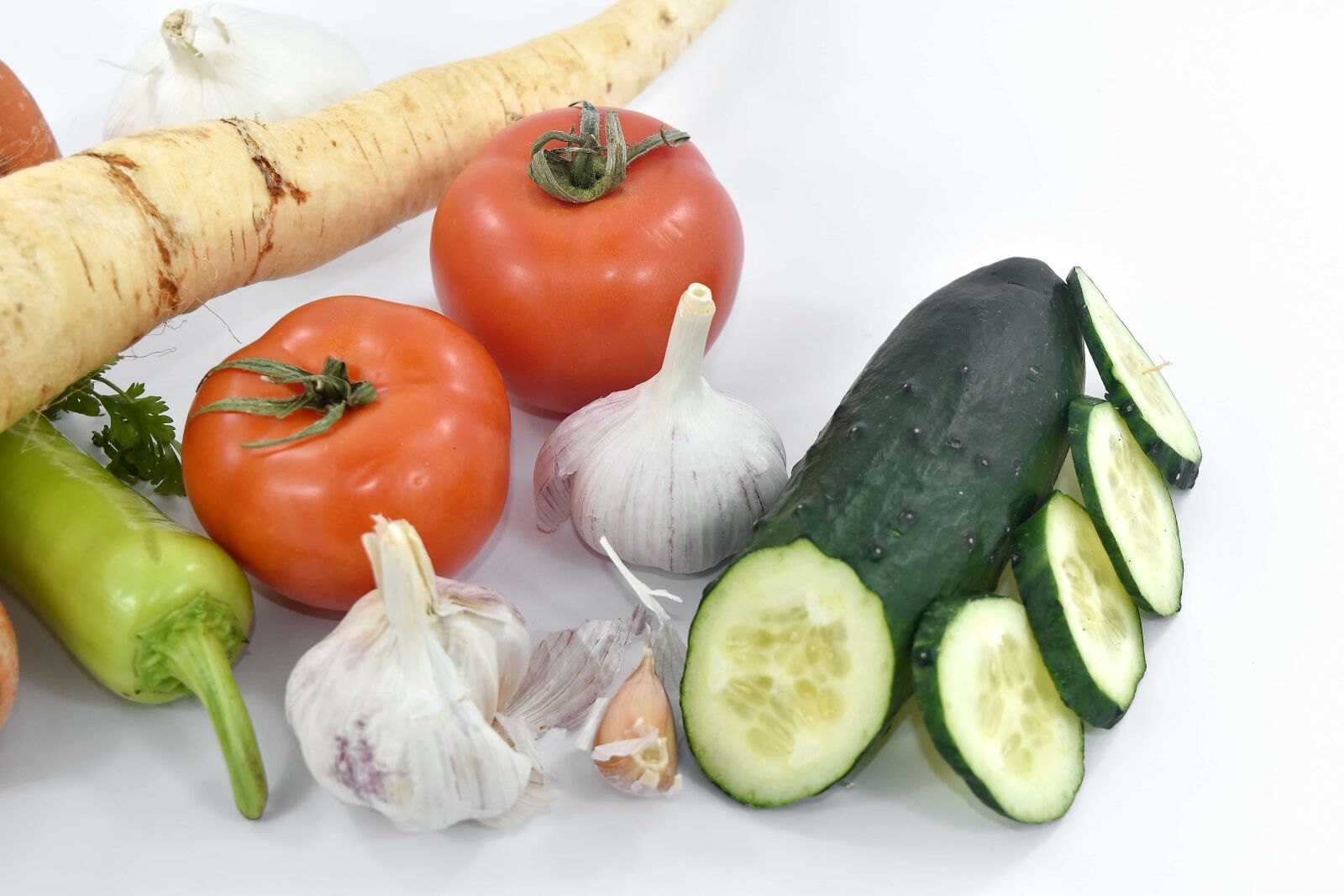 Nikon D5500 sample photo. Aroma, celery, garlic, root photography