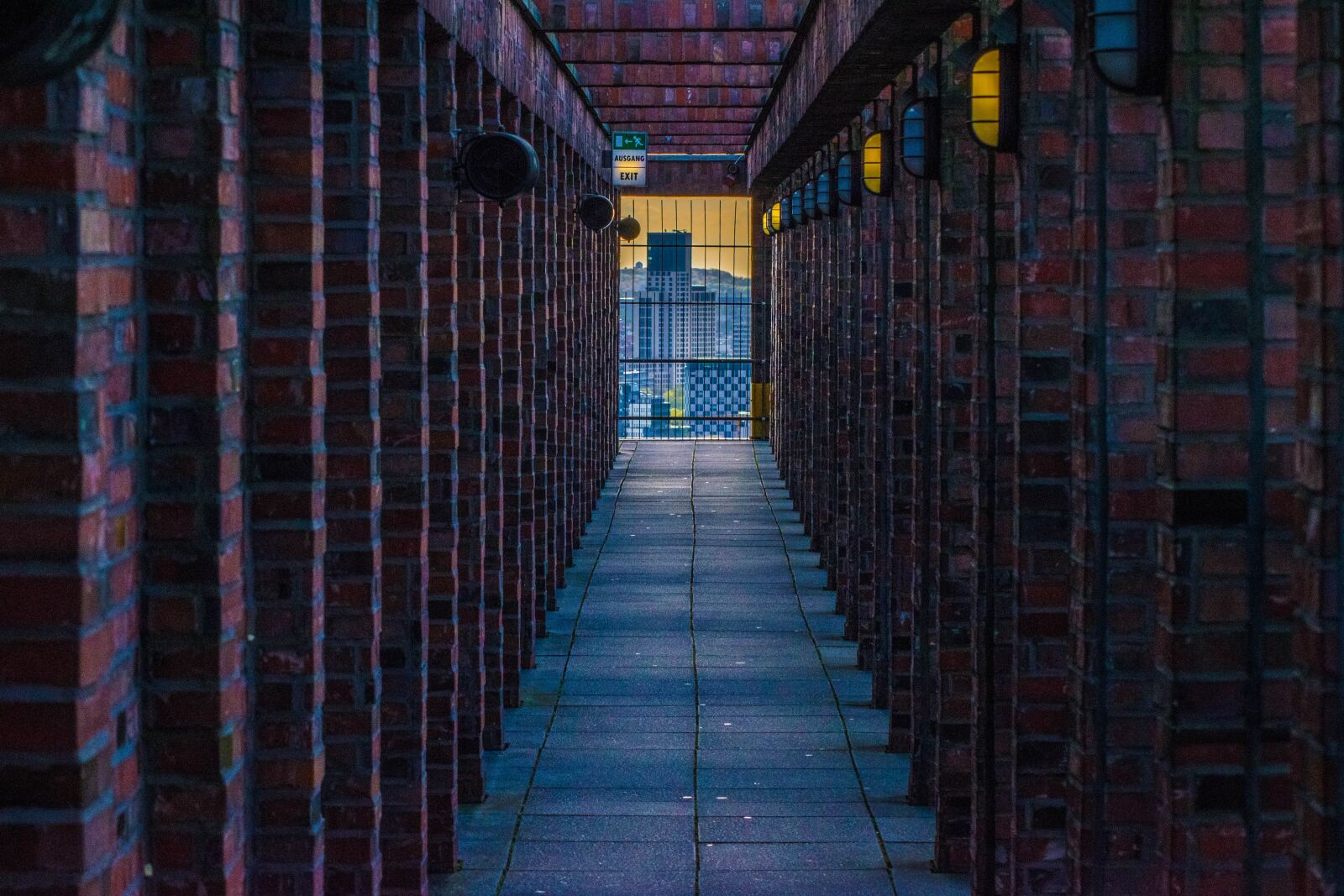 Nikon D3300 sample photo. Berlin, walkway, empty photography