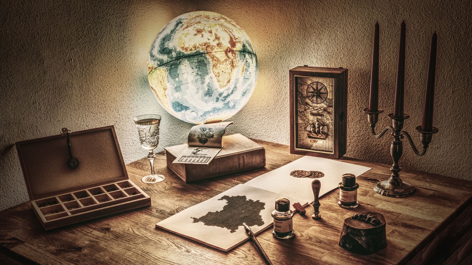 Sony a6300 + Sigma 30mm F2.8 EX DN sample photo. Rustic, ancient, map photography