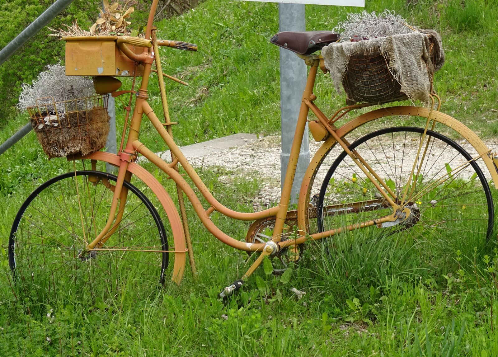 Sony Cyber-shot DSC-WX220 sample photo. Bike, advertising, nostalgia photography