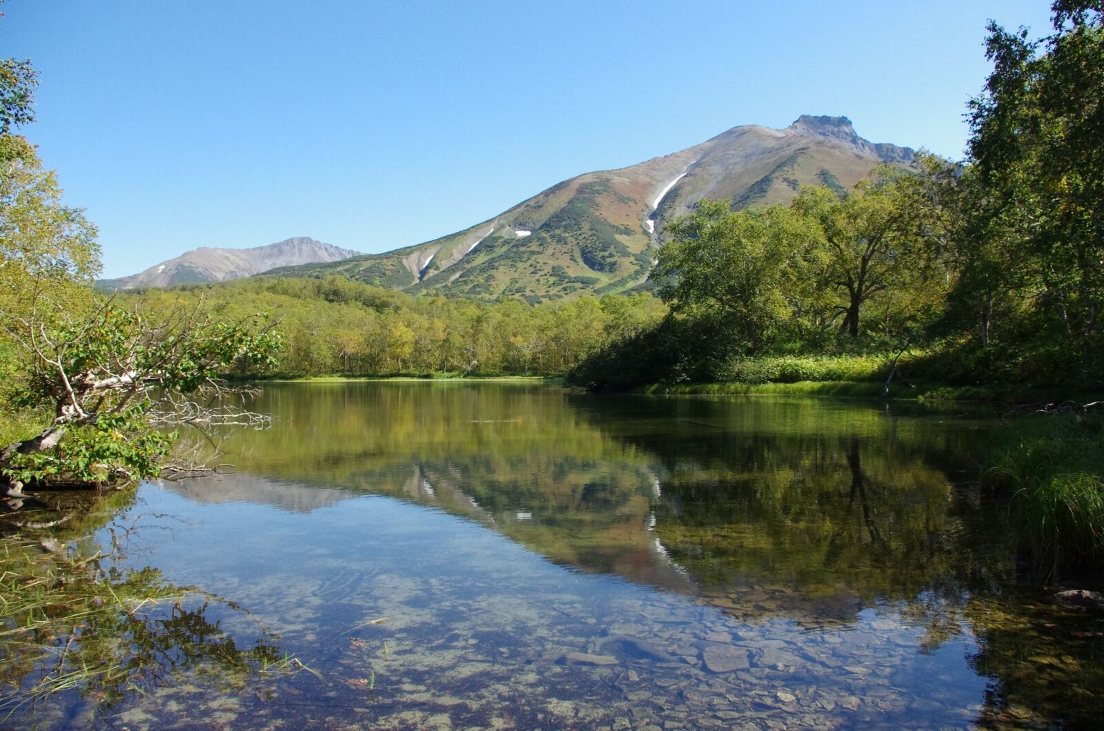 Pentax K-5 sample photo. Forest lake, mountains, forest photography