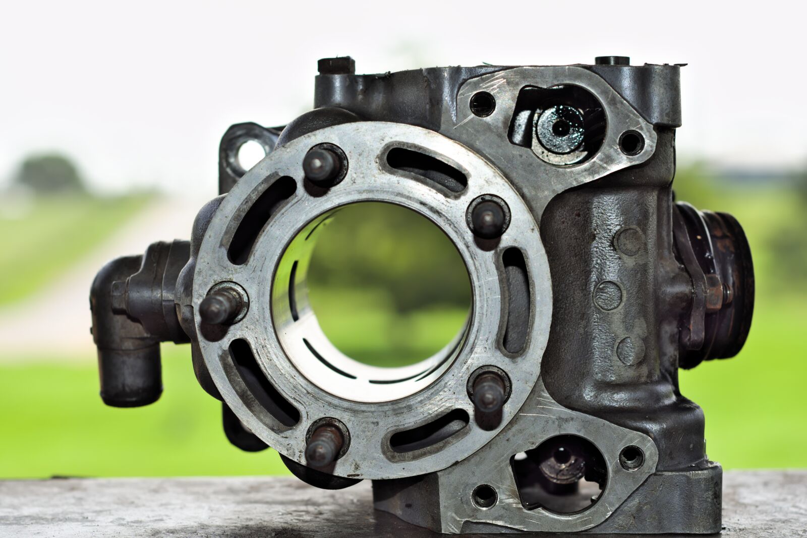 Nikon D7200 sample photo. Engine, two stroke, cylinder photography