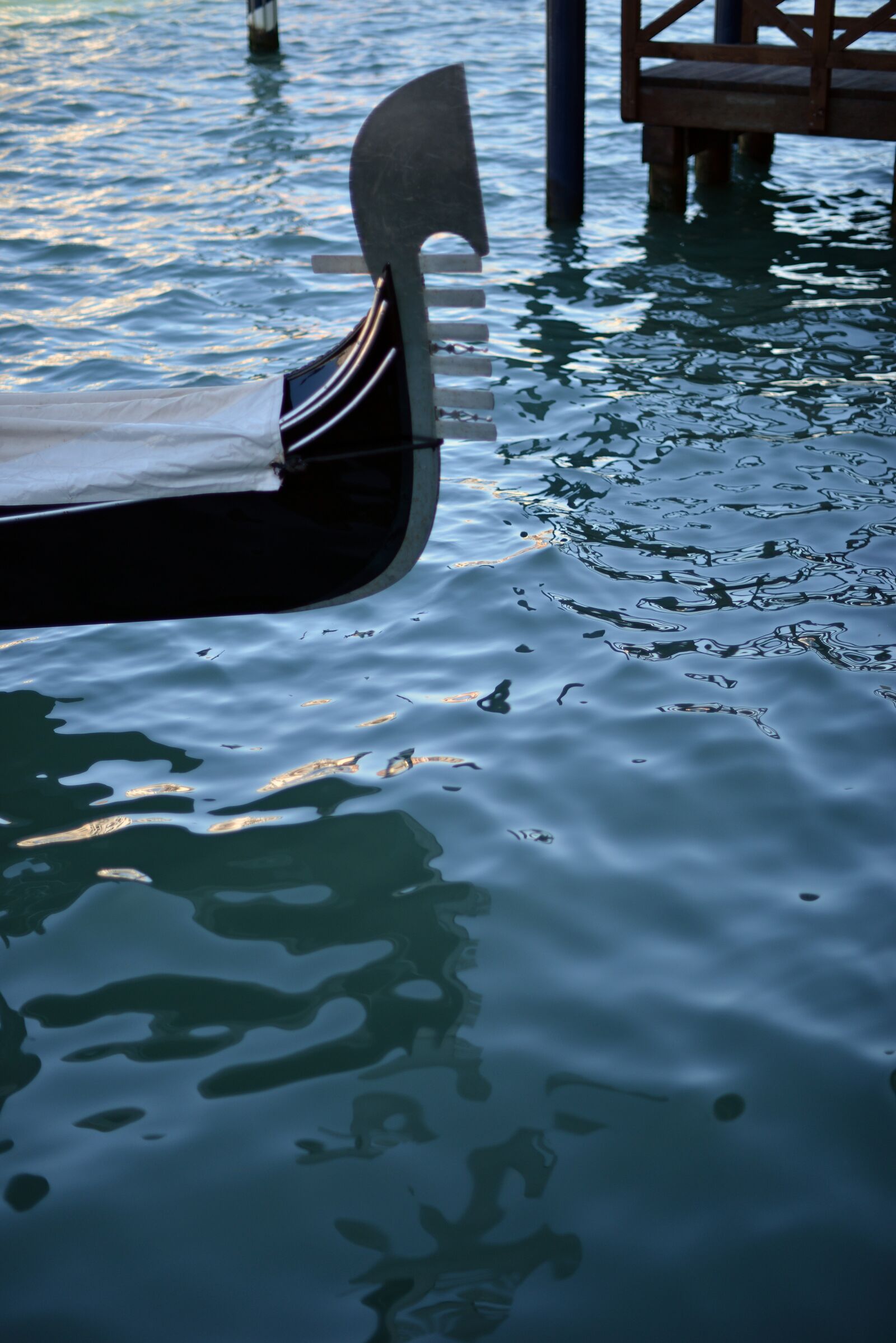 Nikon D800 sample photo. Water, gondola, venice photography