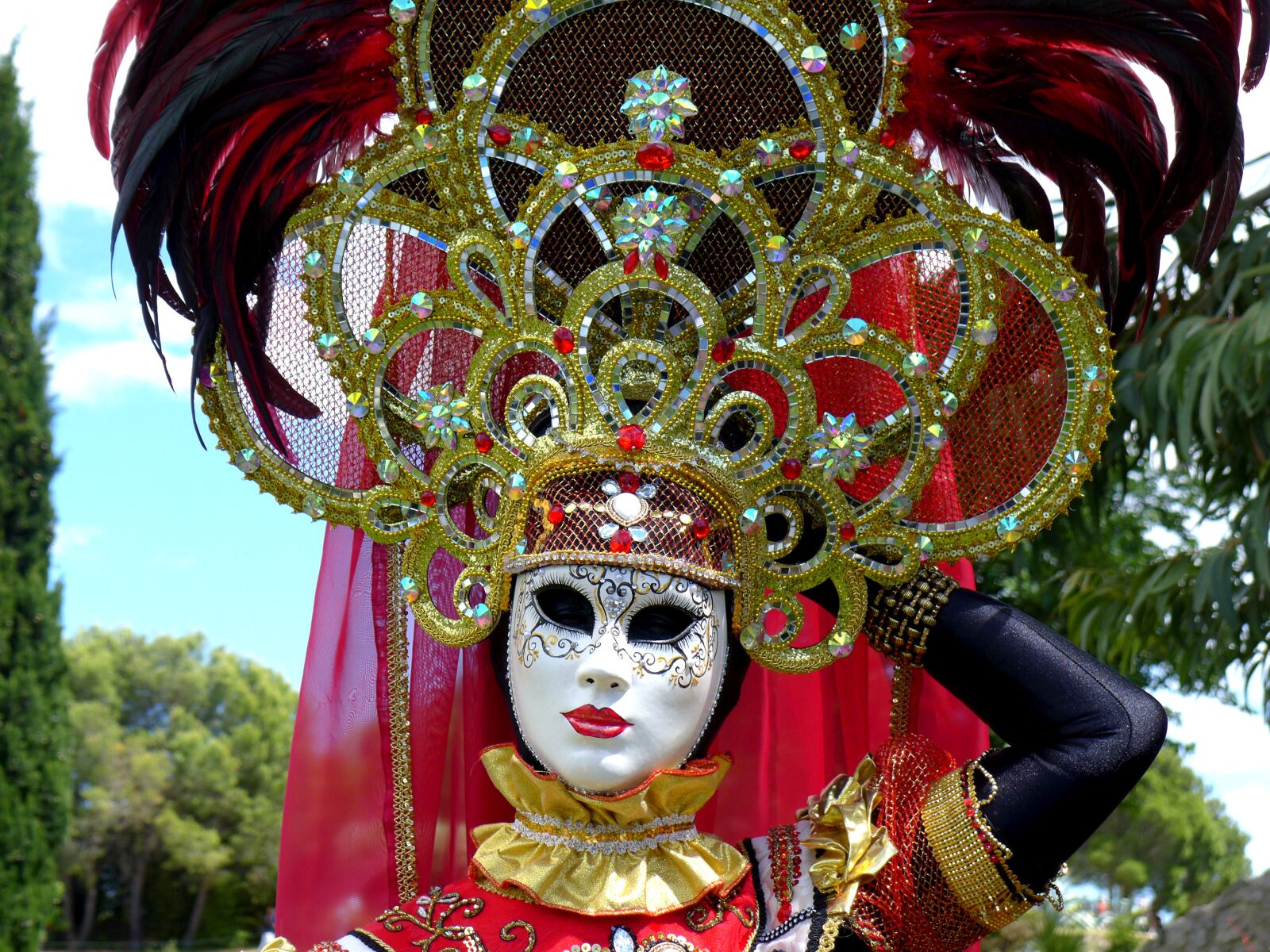 Panasonic Lumix DMC-LX7 sample photo. Carnival of venice, mask photography