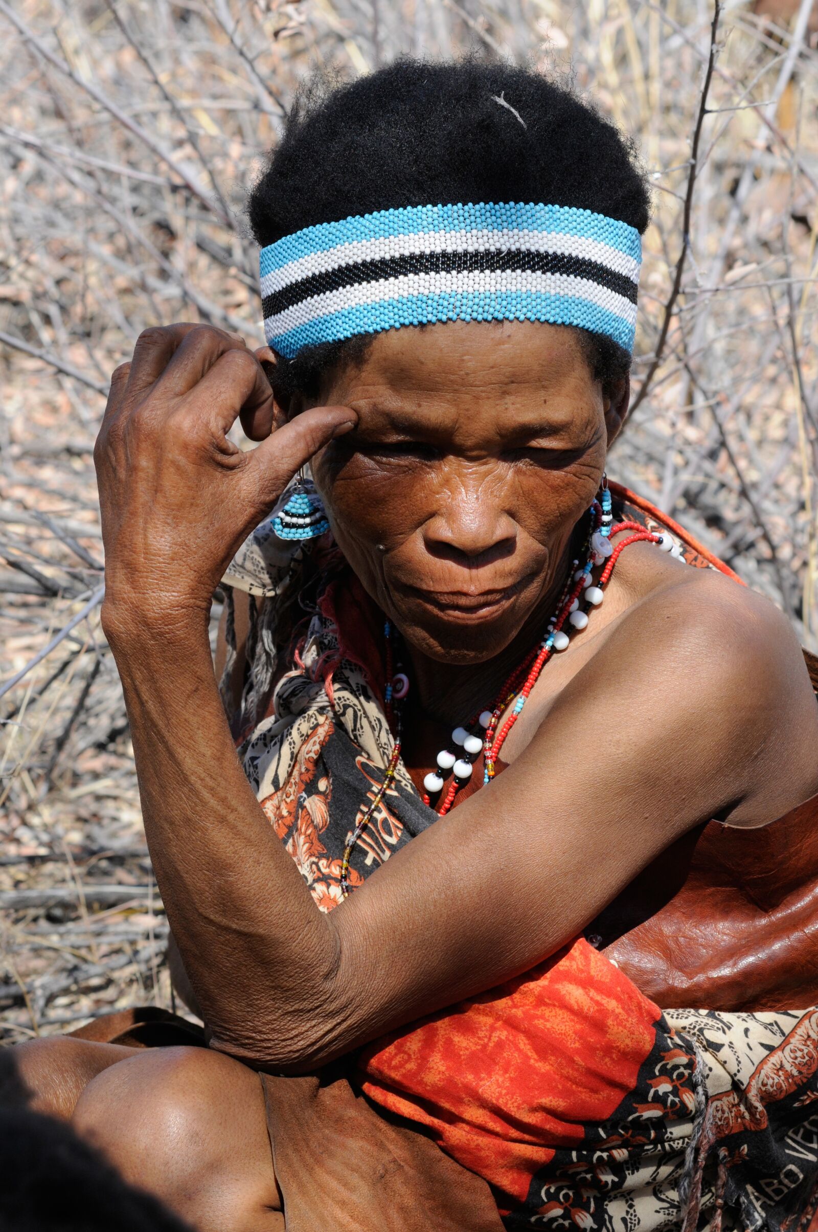 Nikon D300 sample photo. Botswana, indigenous culture, buschman photography