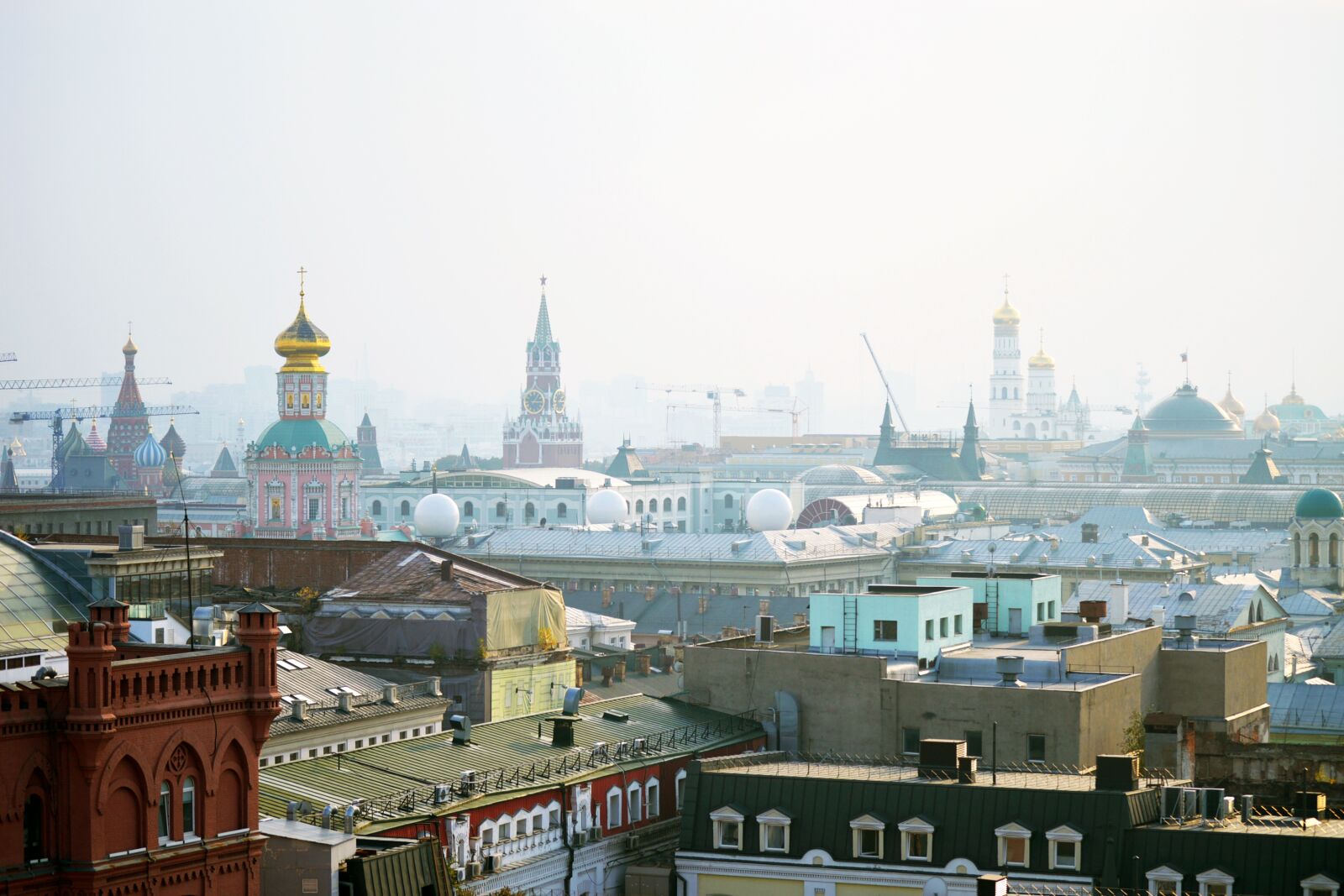 Nikon D3200 sample photo. Moscow, skyline, historic photography