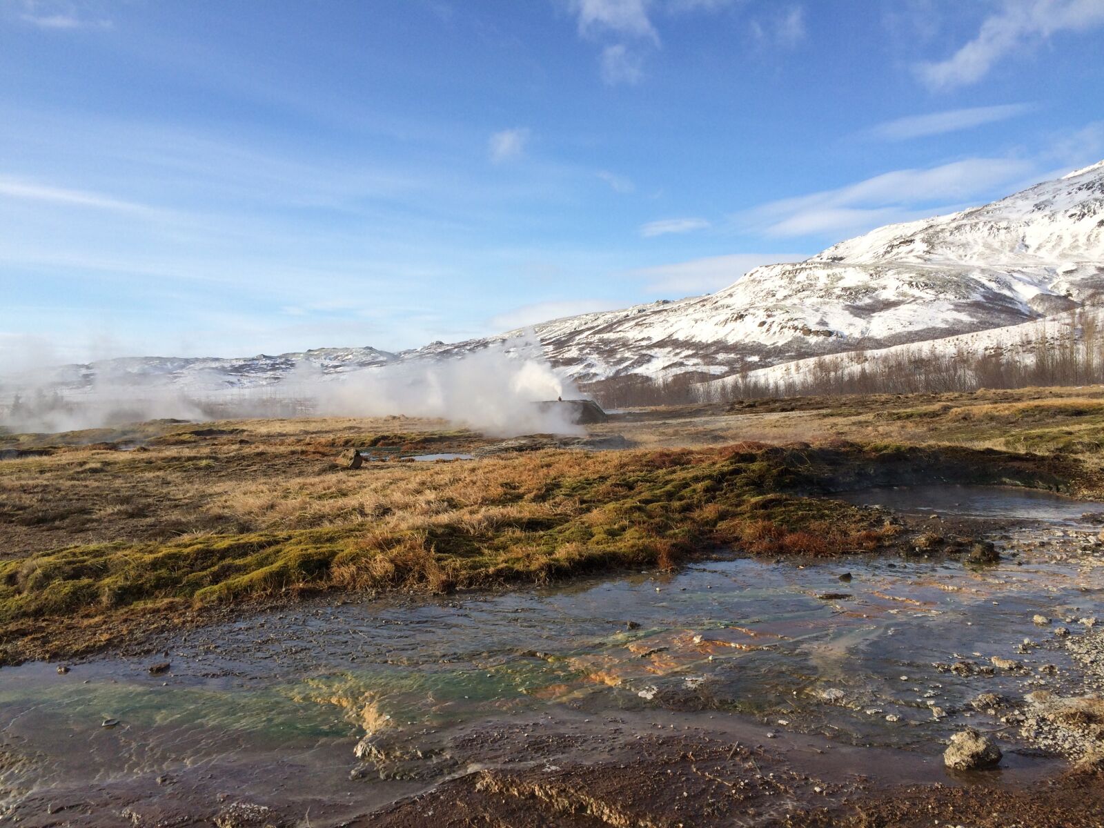 Apple iPhone 5s sample photo. Iceland, geyser, ice photography