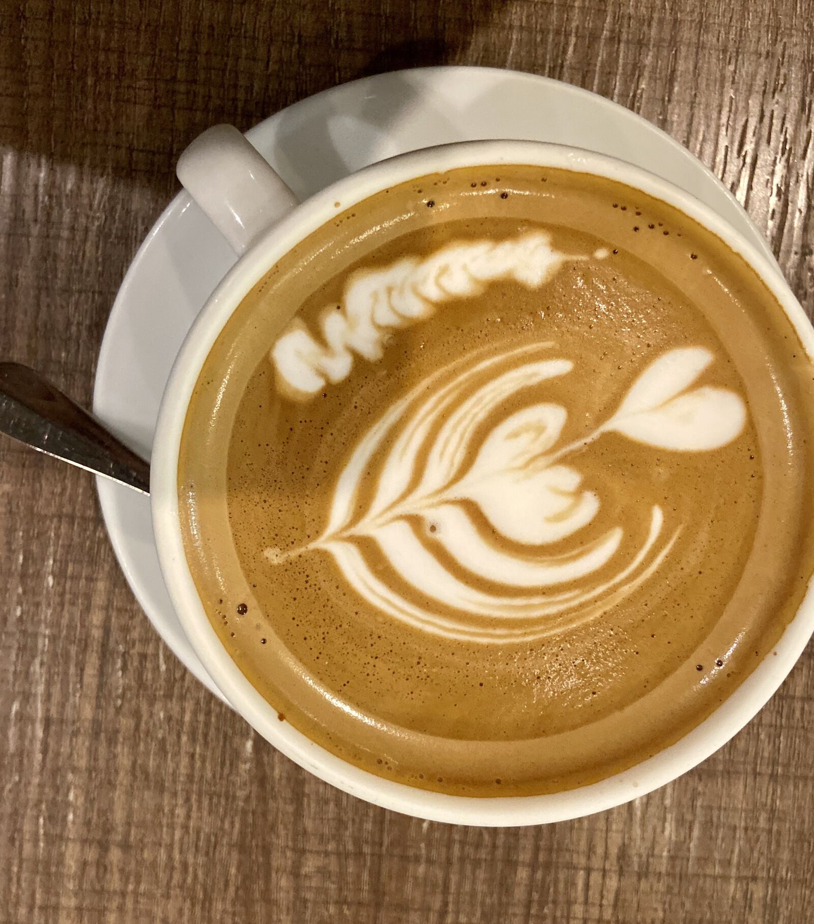 Apple iPhone 11 sample photo. Coffee, heart, cup photography