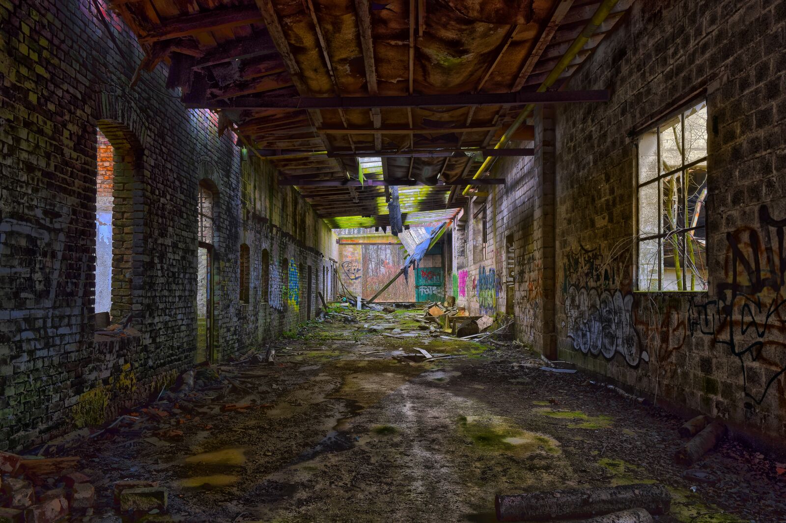 Nikon D3300 sample photo. Lost places, factory, pforphoto photography