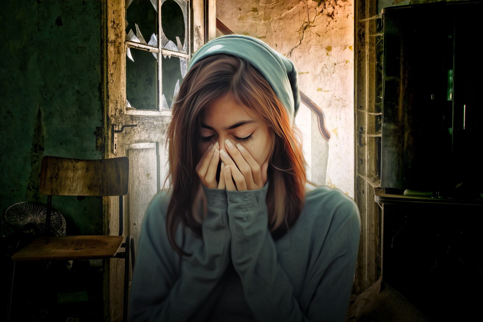 Nikon D3300 sample photo. Sadness, loneliness, alone photography