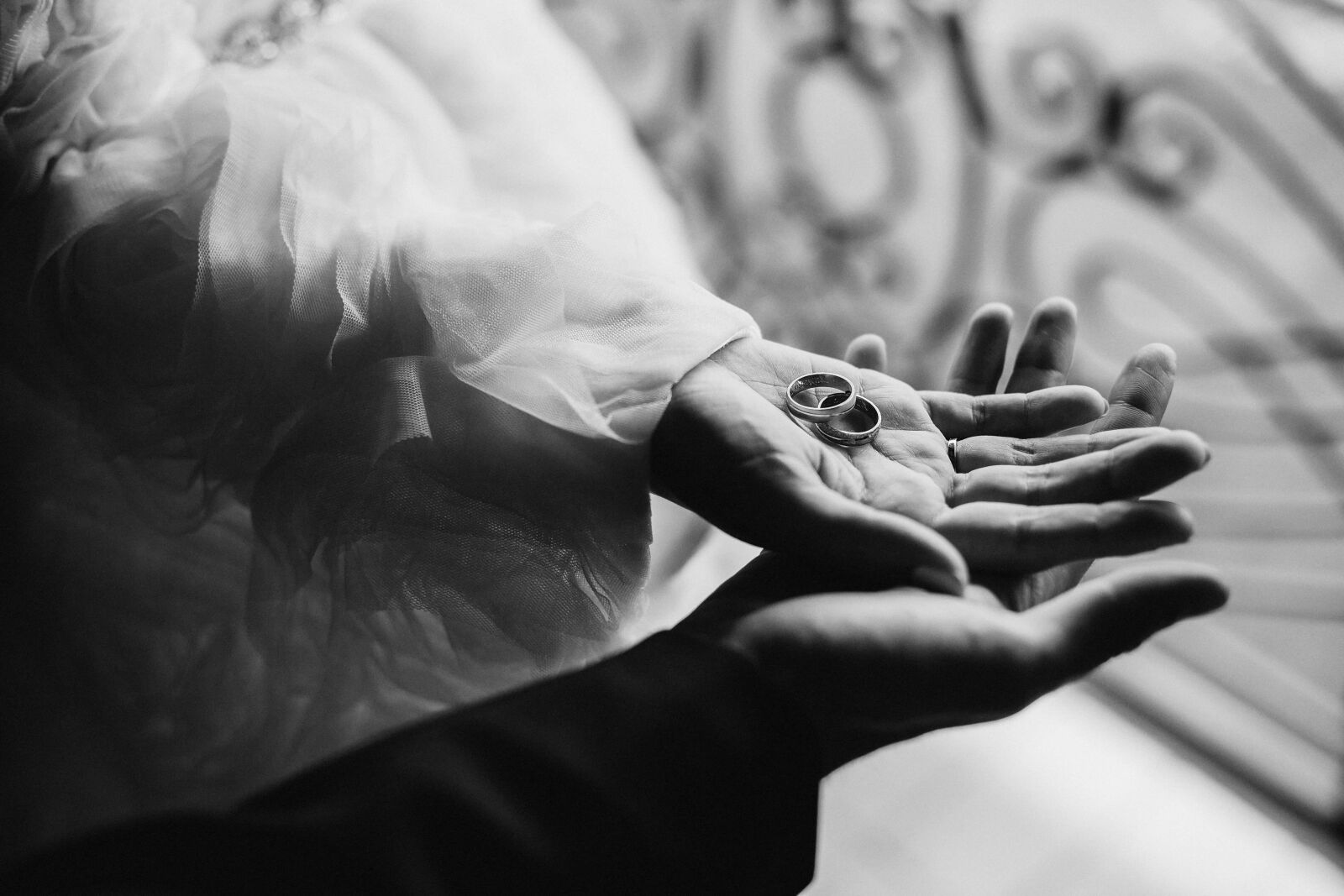 Canon EF 50mm F1.4 USM sample photo. Romance, hands, love, wedding photography