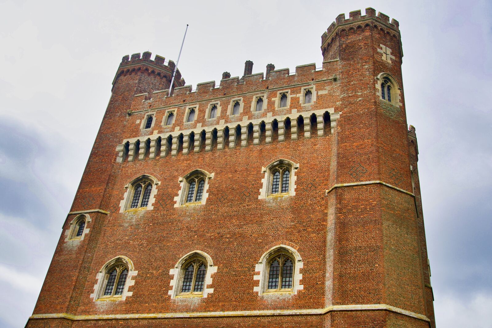 Sony a6500 sample photo. Tattershall, castle, keep photography
